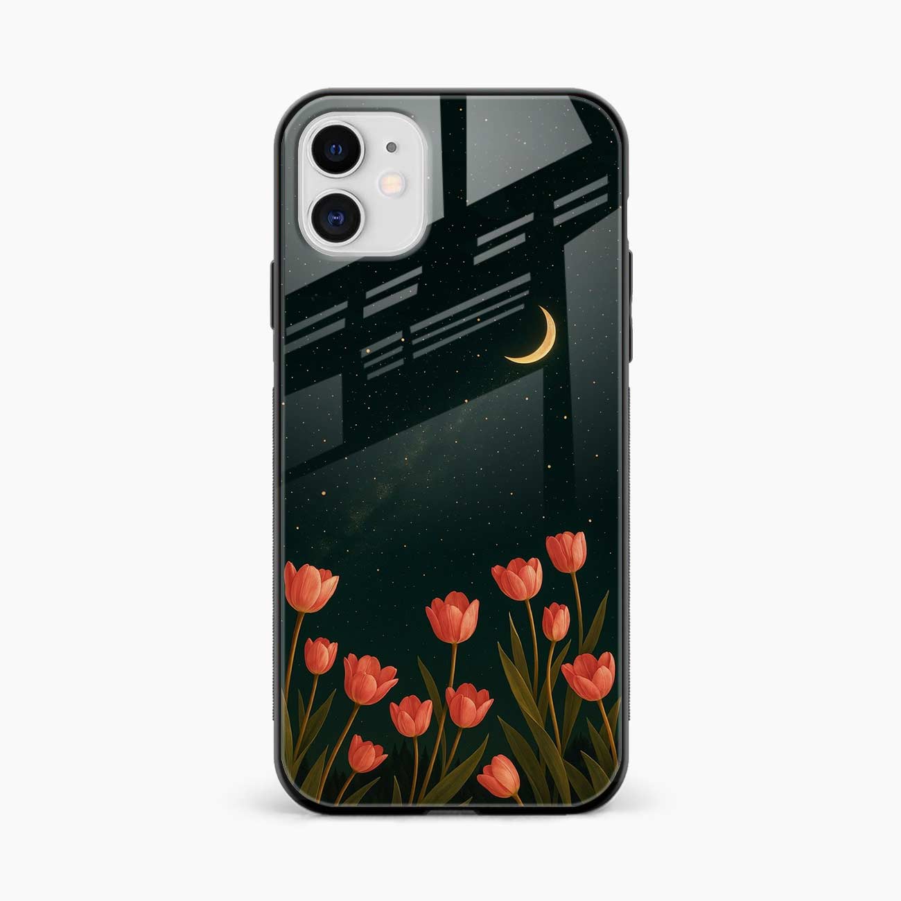 Night Moon iPhone 11 Back Cover