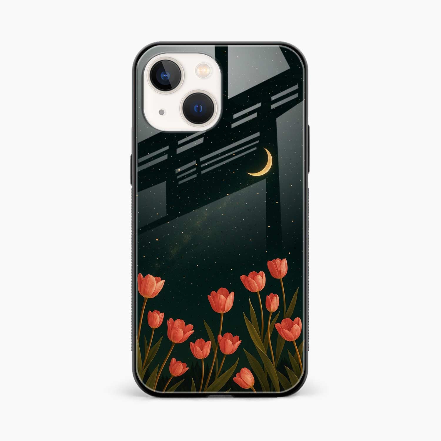 Night Moon iPhone 14 Plus Back Cover