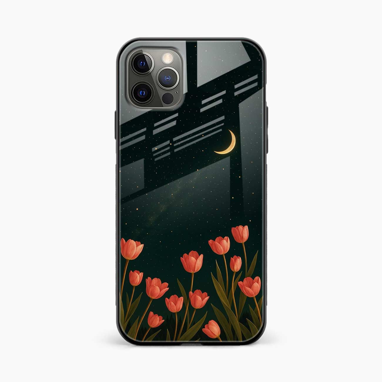 Night Moon iPhone 15 Pro Max Back Cover