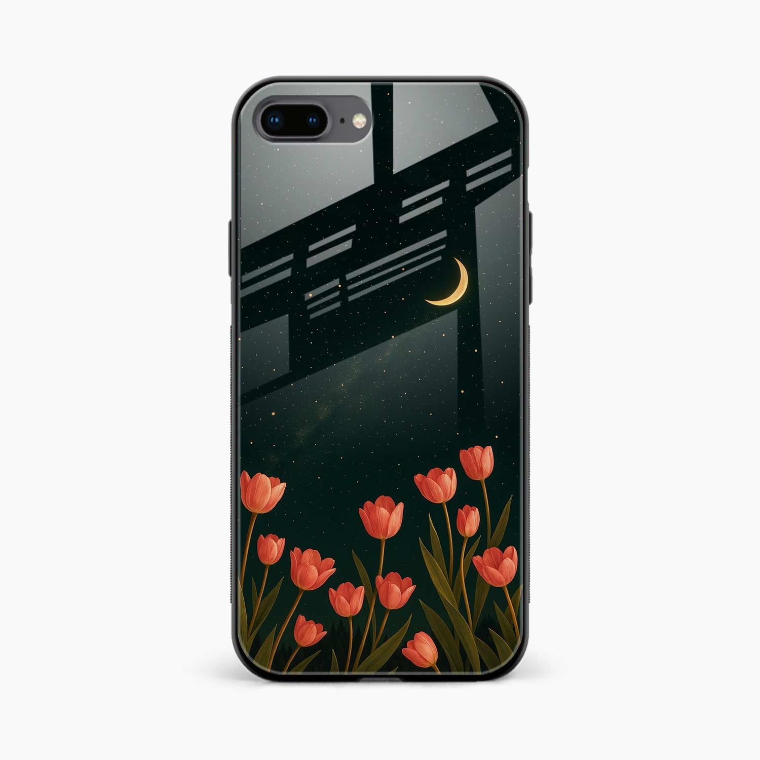 Night Moon iPhone 8 Plus Back Cover