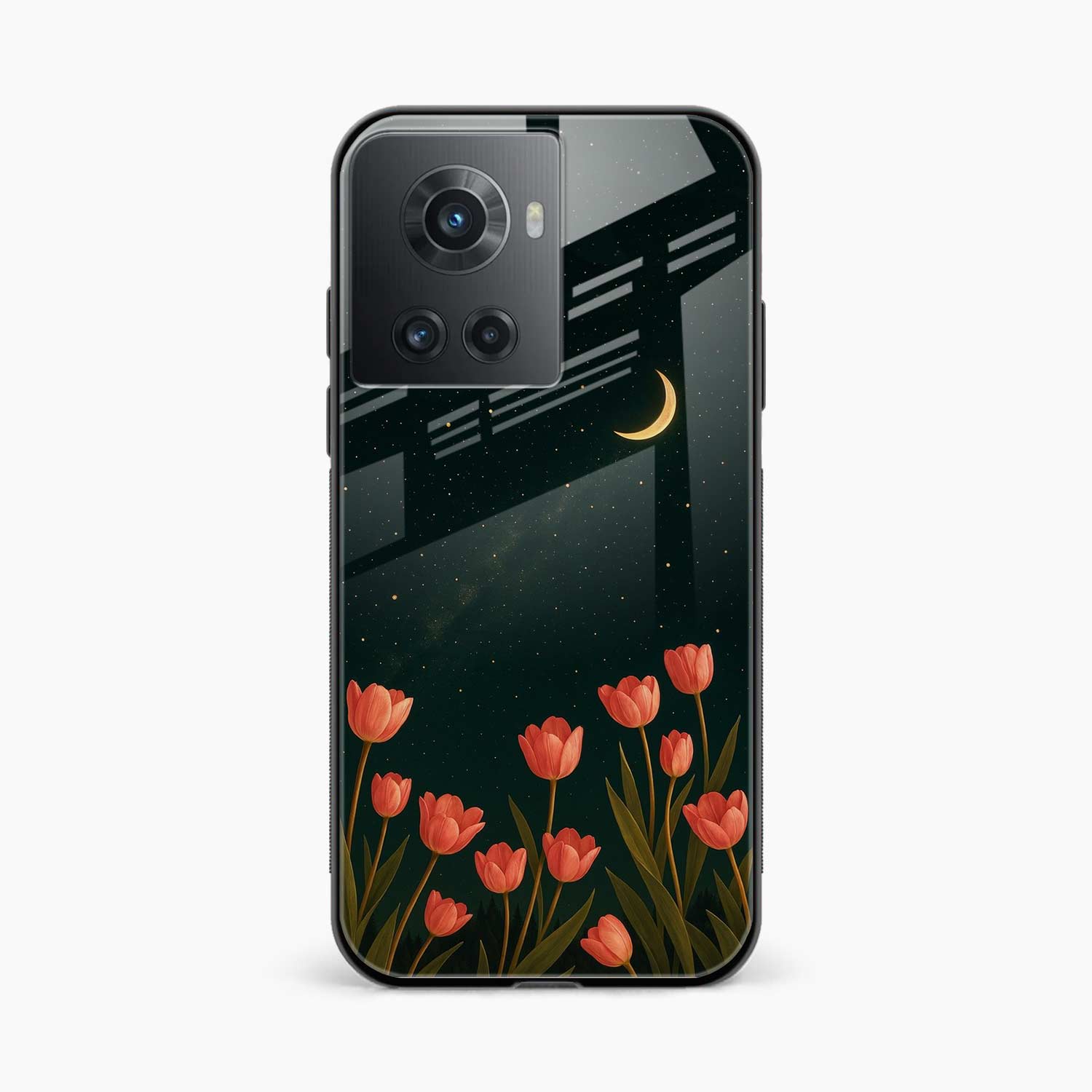 Night Moon OnePlus 10R Back Cover