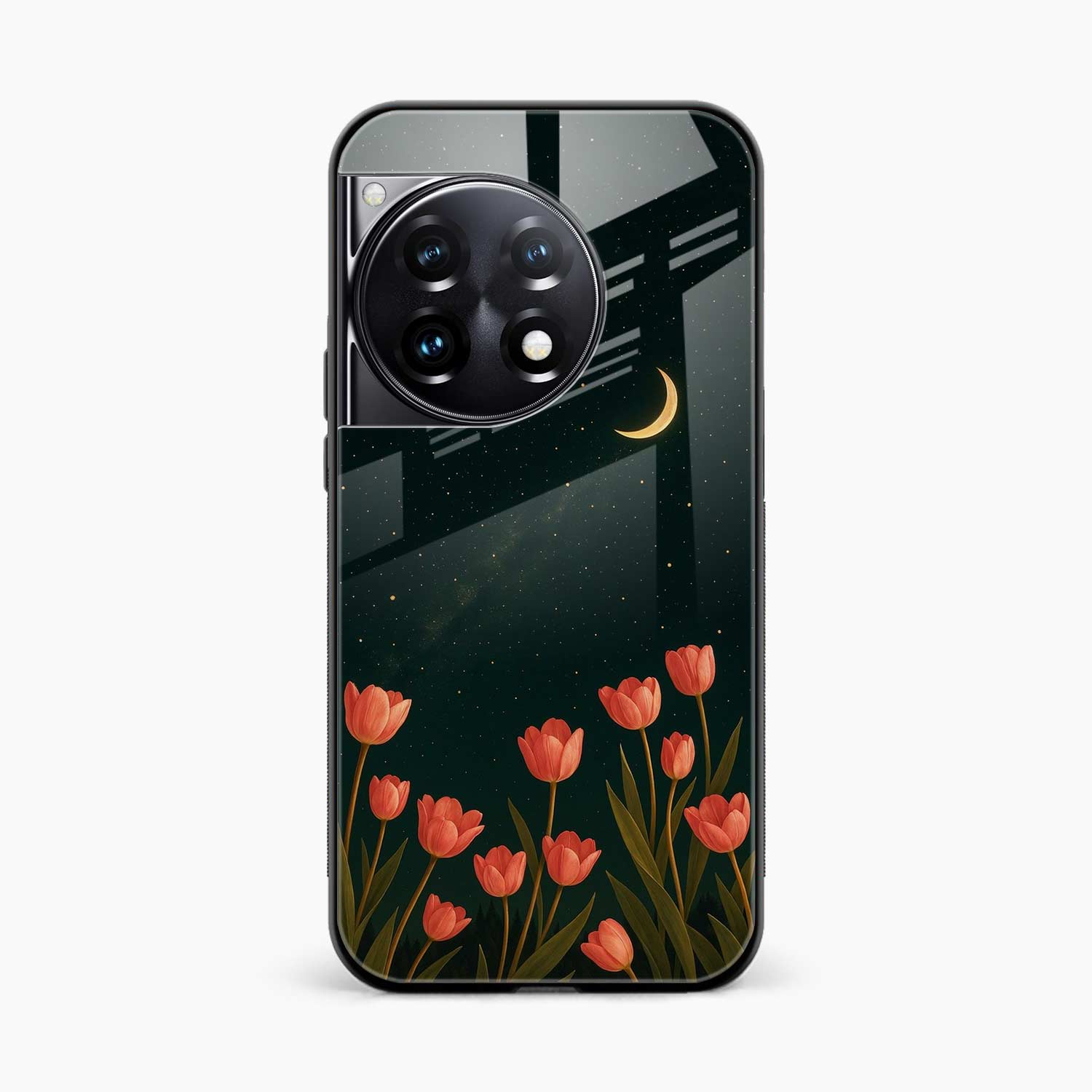 Night Moon OnePlus 12r Back Cover