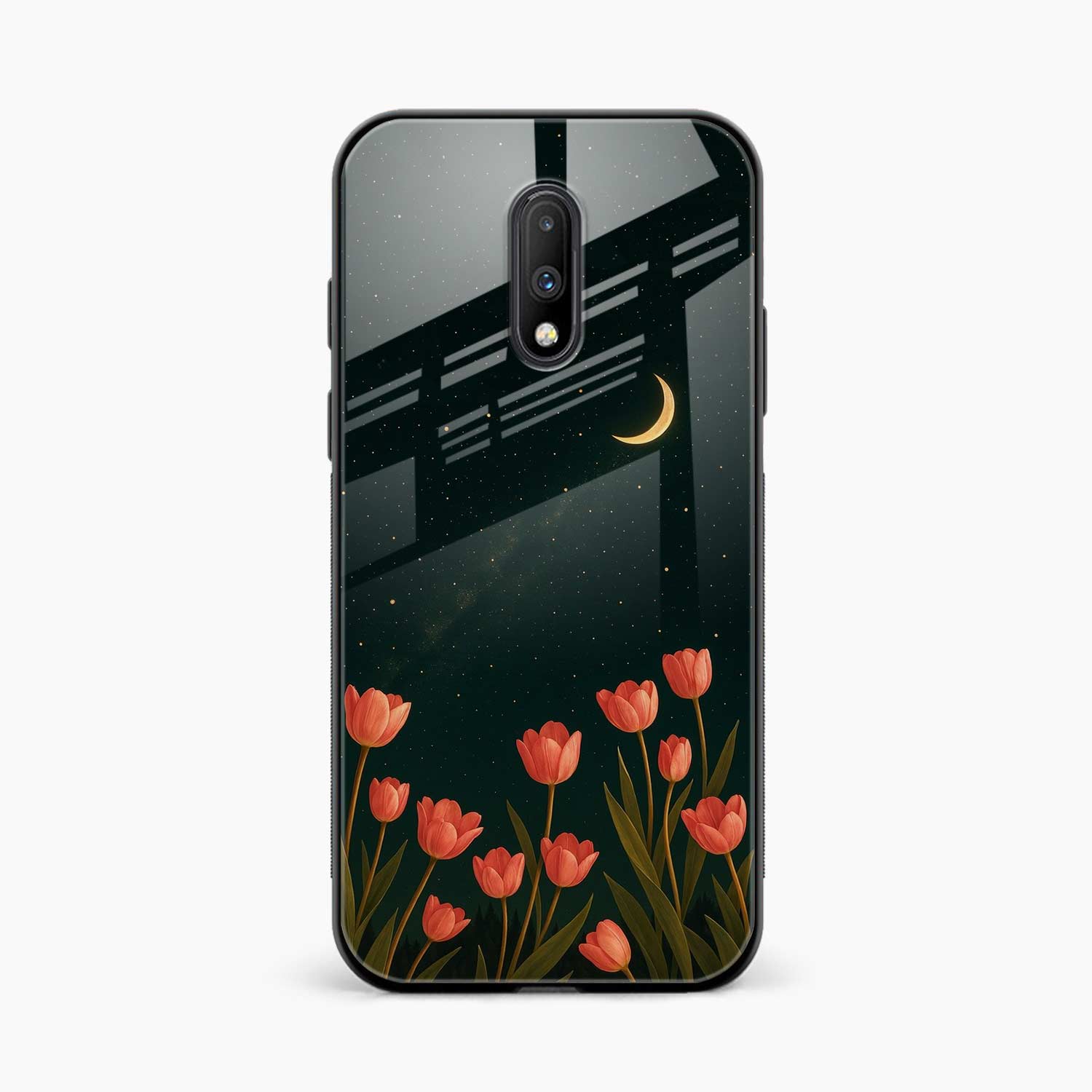 Night Moon OnePlus 7 Back Cover