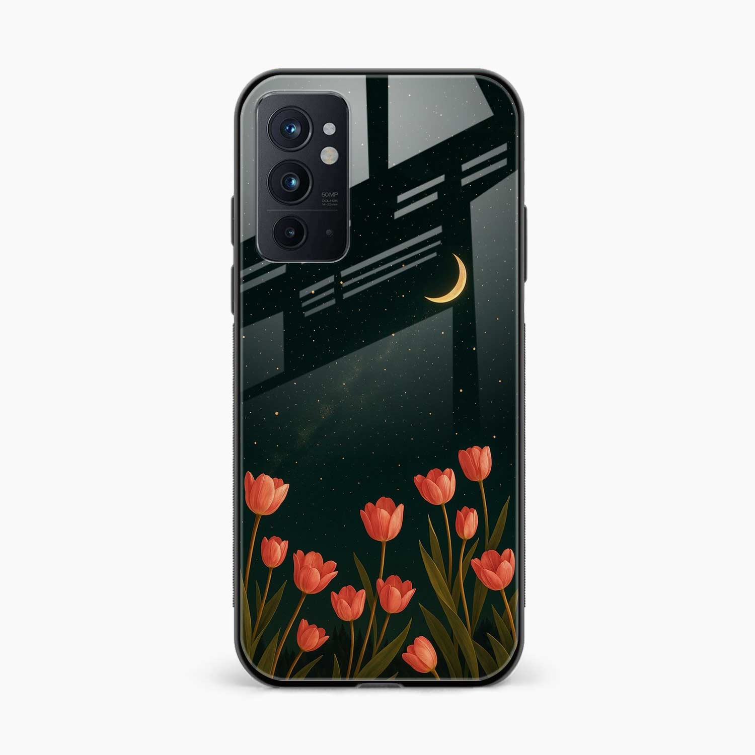 Night Moon OnePlus 9RT Back Cover