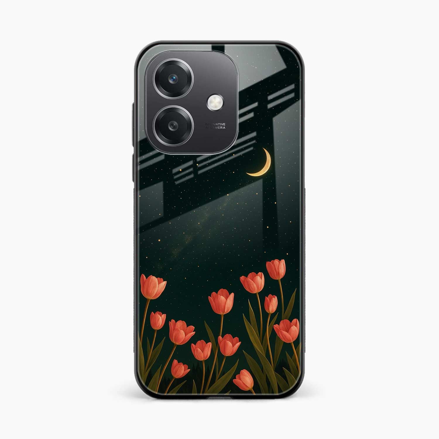 Night Moon Oppo A3 5G Back Cover