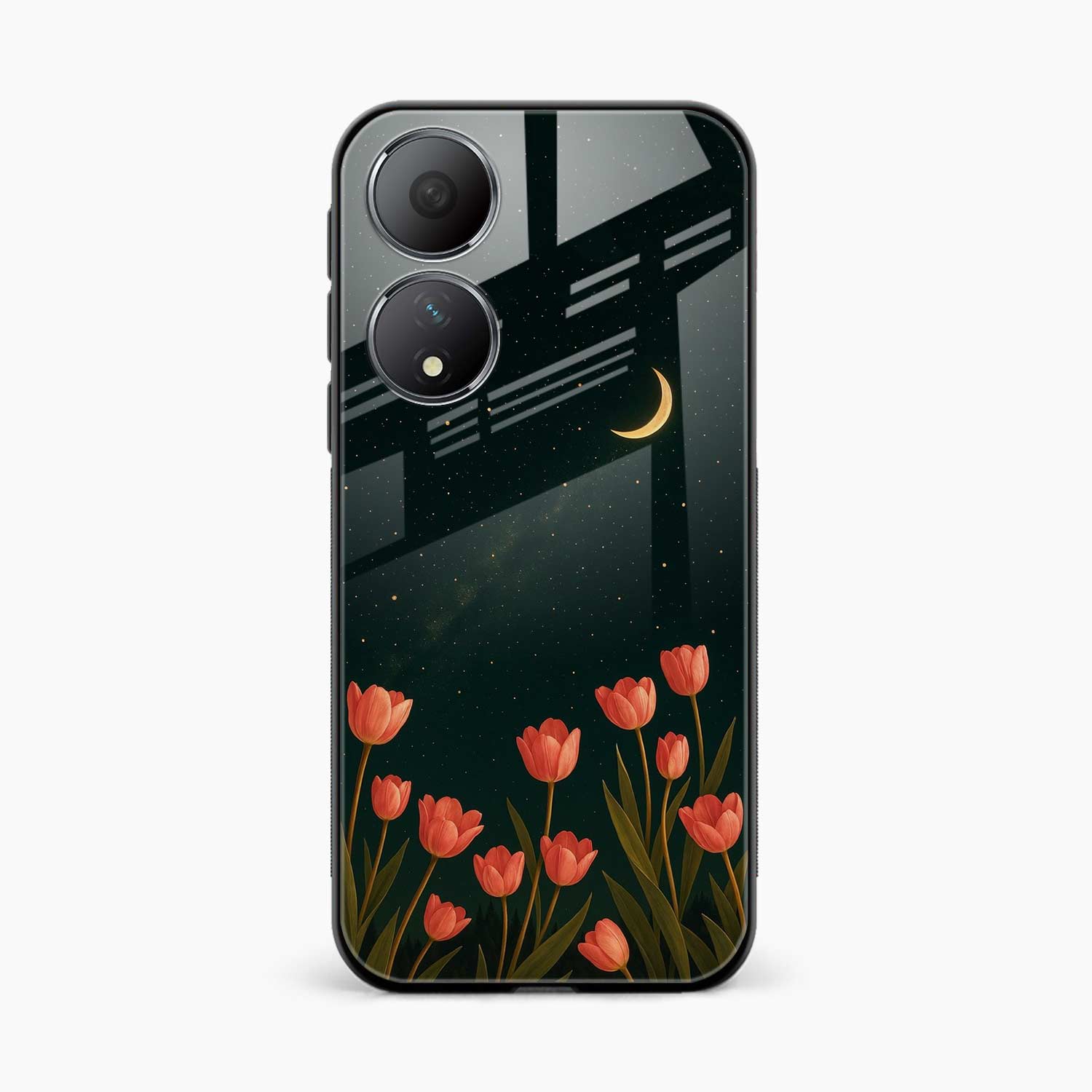 Night Moon Oppo A58 Back Cover