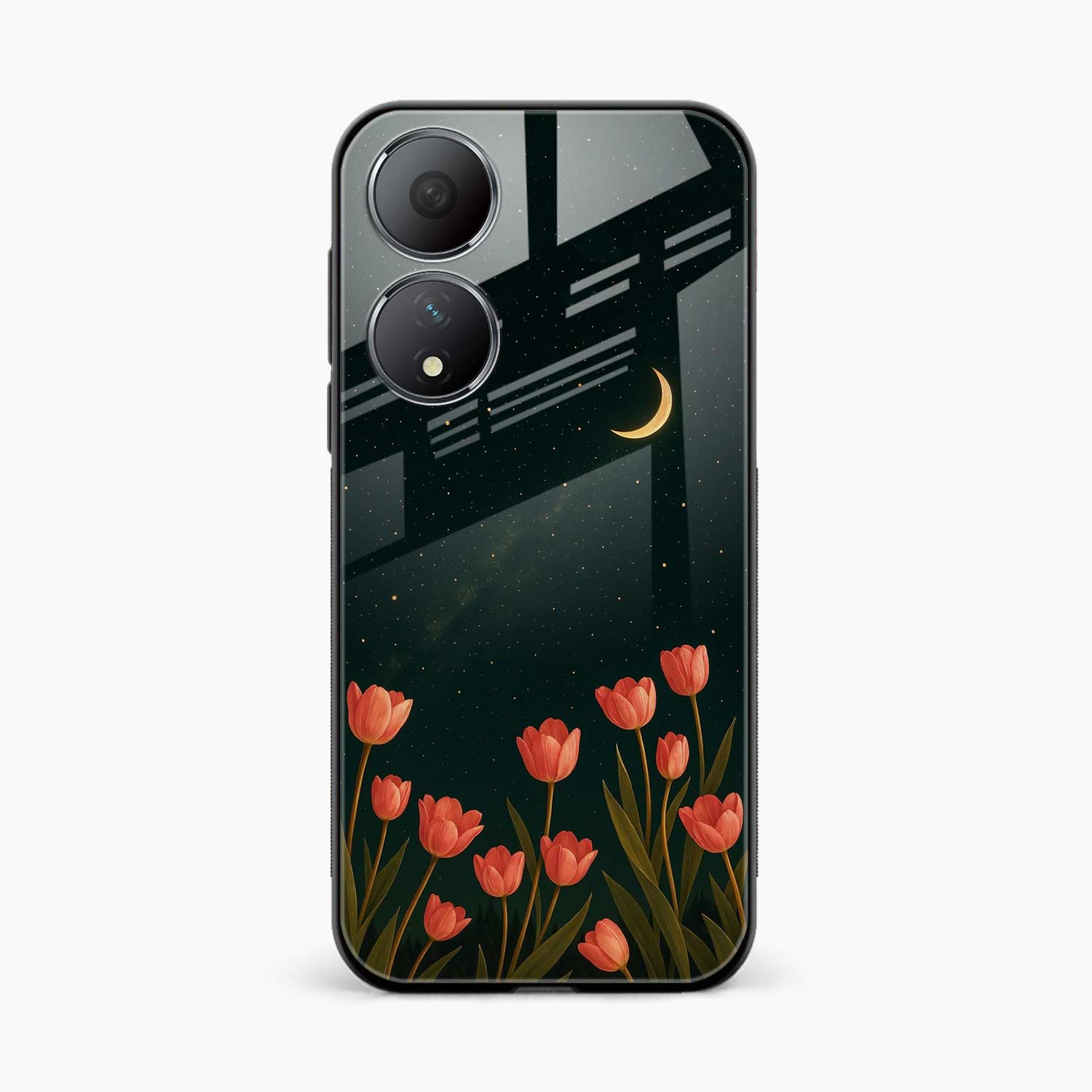 Night Moon Oppo A78 Back Cover