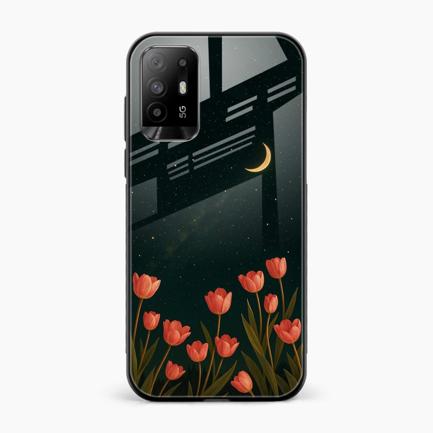 Night Moon Oppo F19 Pro Plus Back Cover