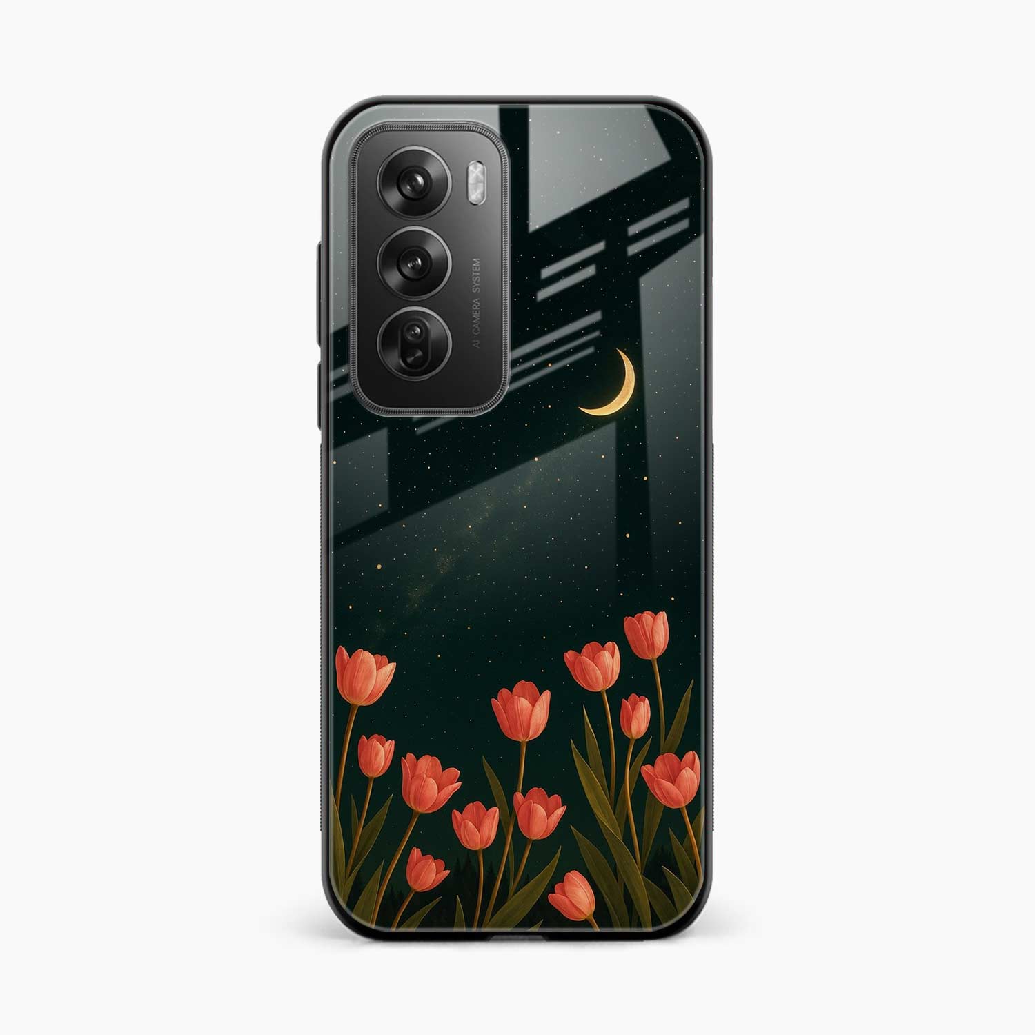 Night Moon Oppo Reno 12 5G Back Cover