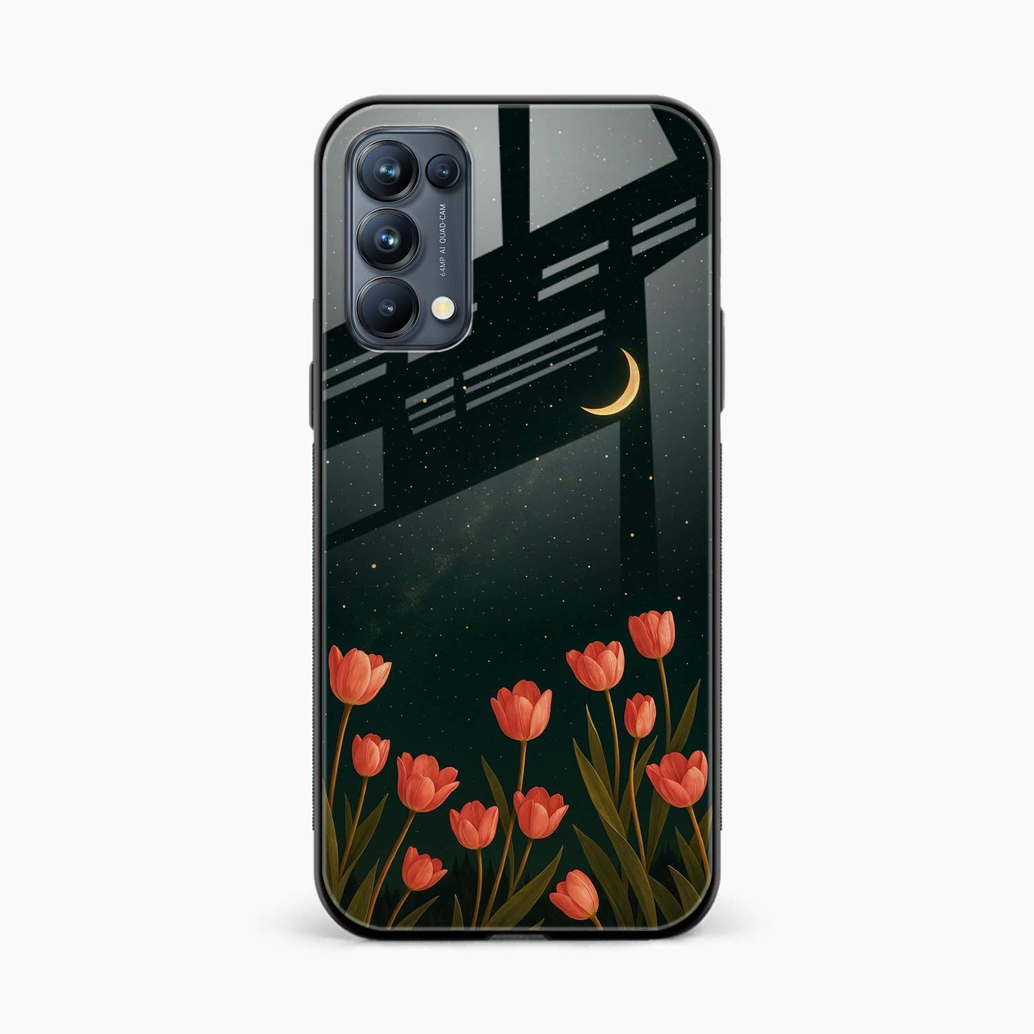 Night Moon Oppo Reno 5 Back Cover