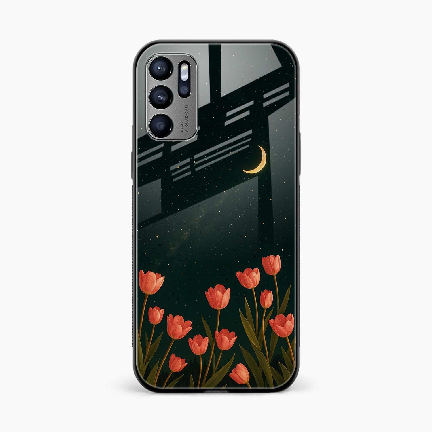 Night Moon Oppo Reno 6 Pro Back Cover