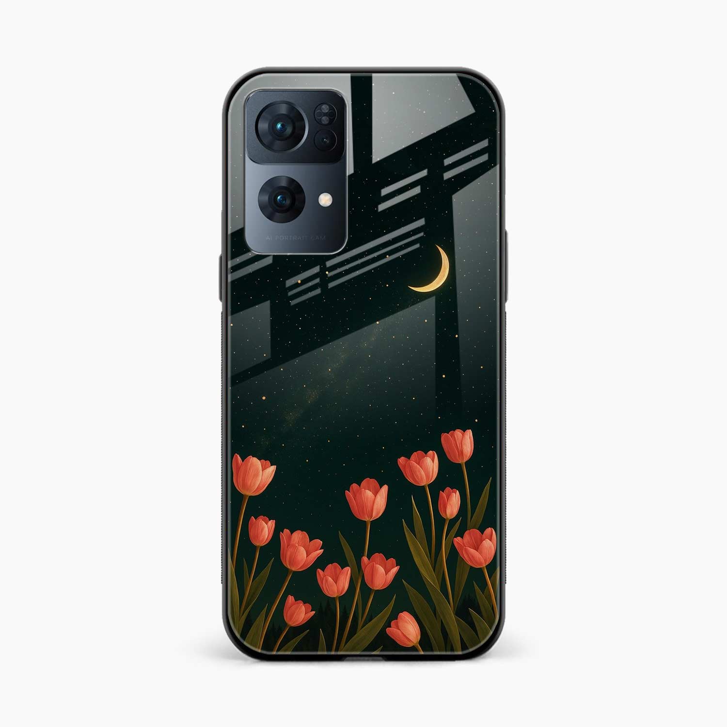 Night Moon Oppo Reno 7 Pro Back Cover