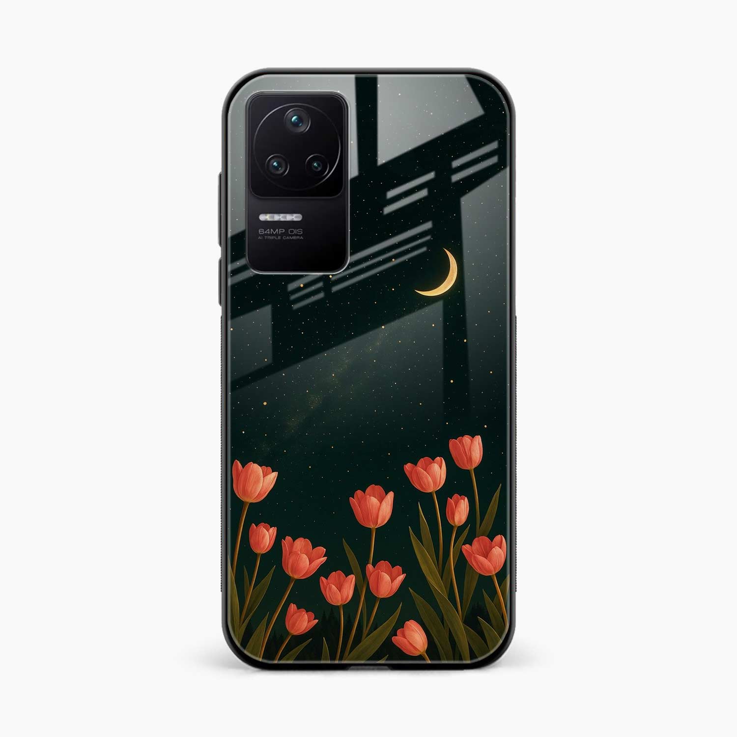 Night Moon Poco F4 Back Cover