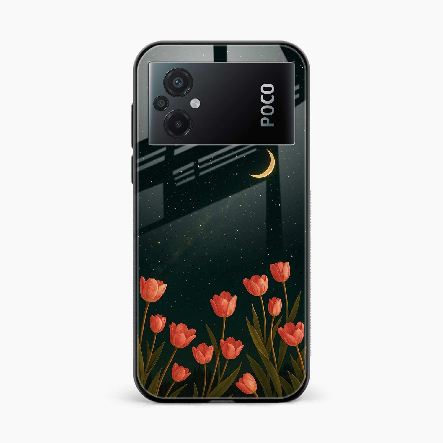 Night Moon Poco M5 Back Cover