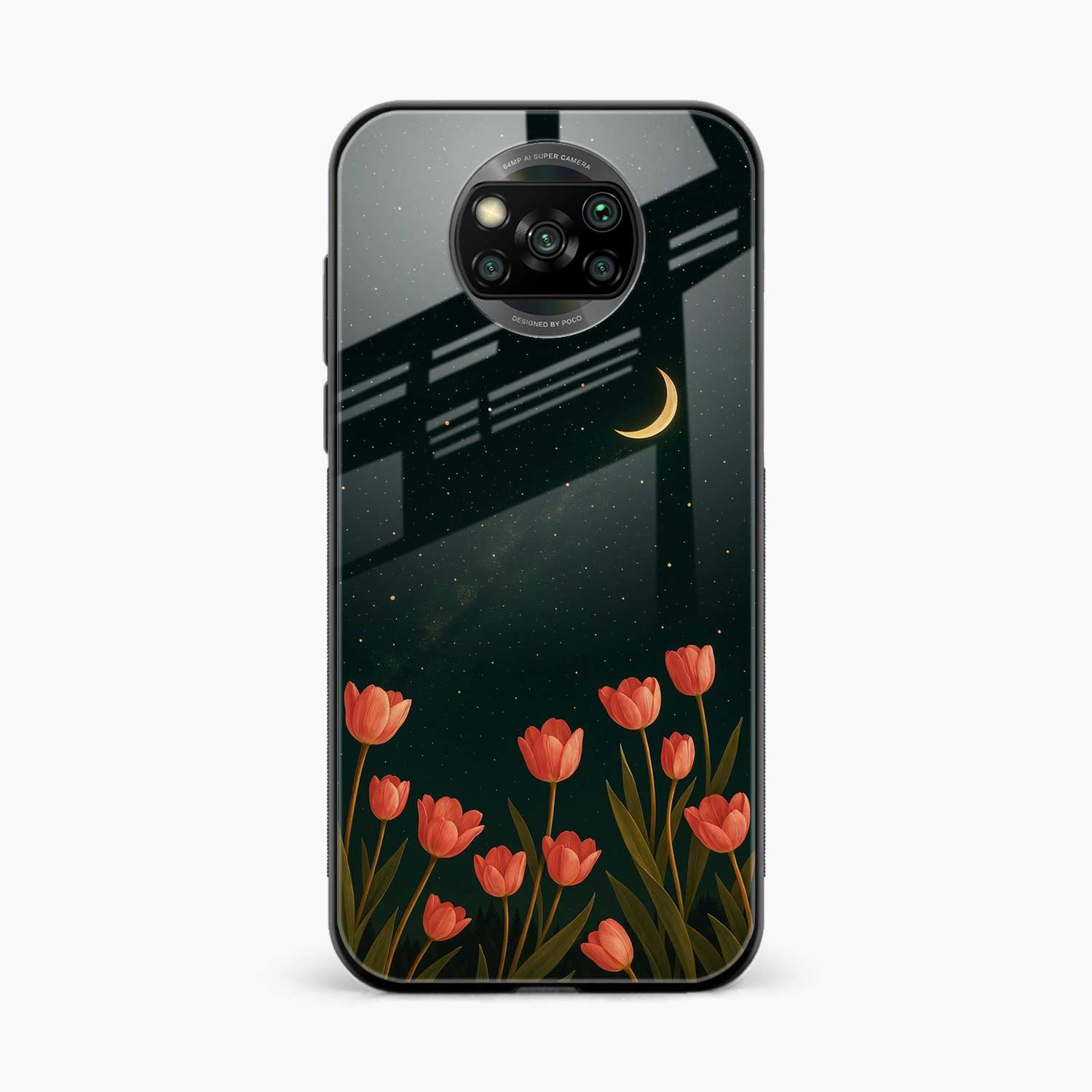 Night Moon Poco X3 Pro Back Cover