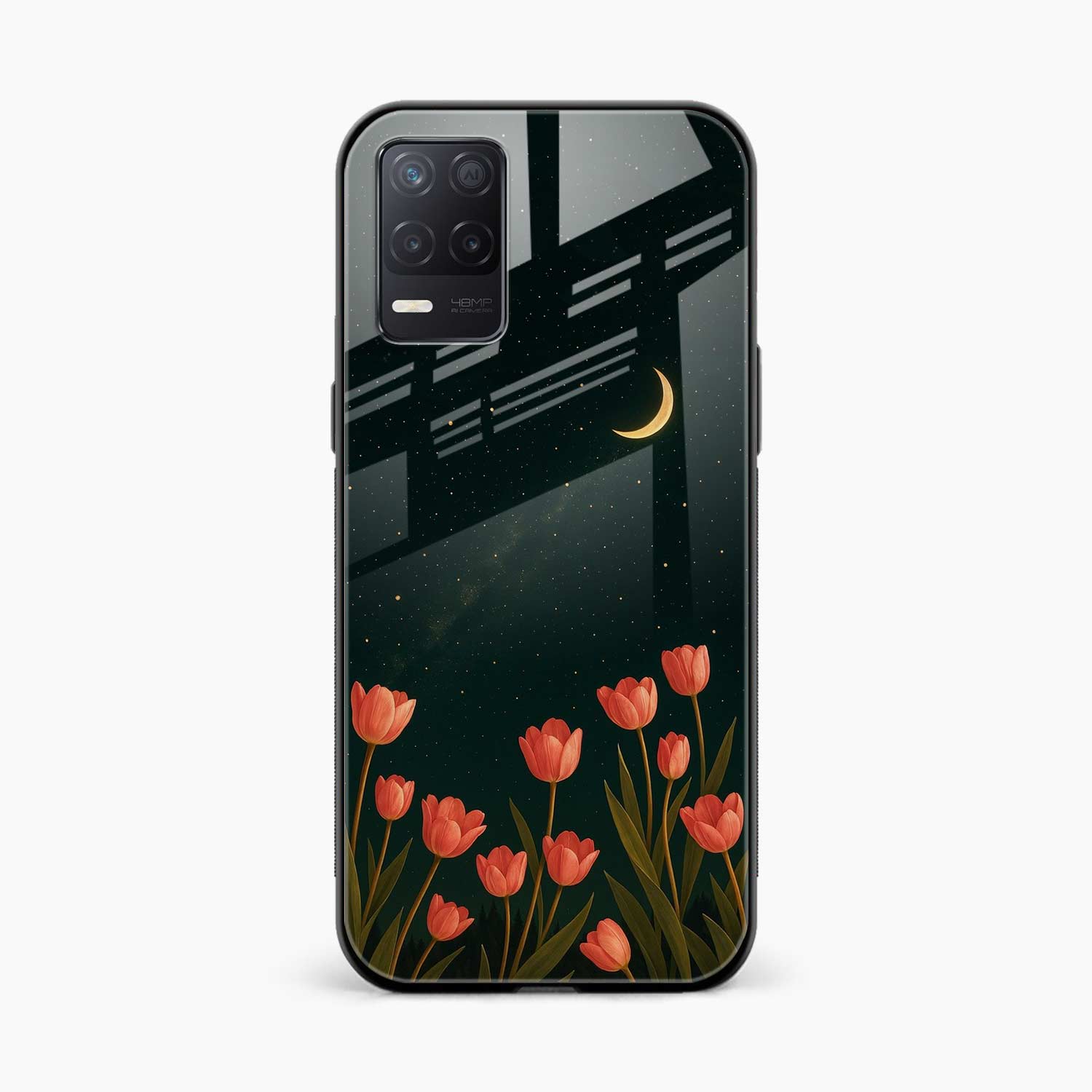 Night Moon Realme 8s 5G Back Cover