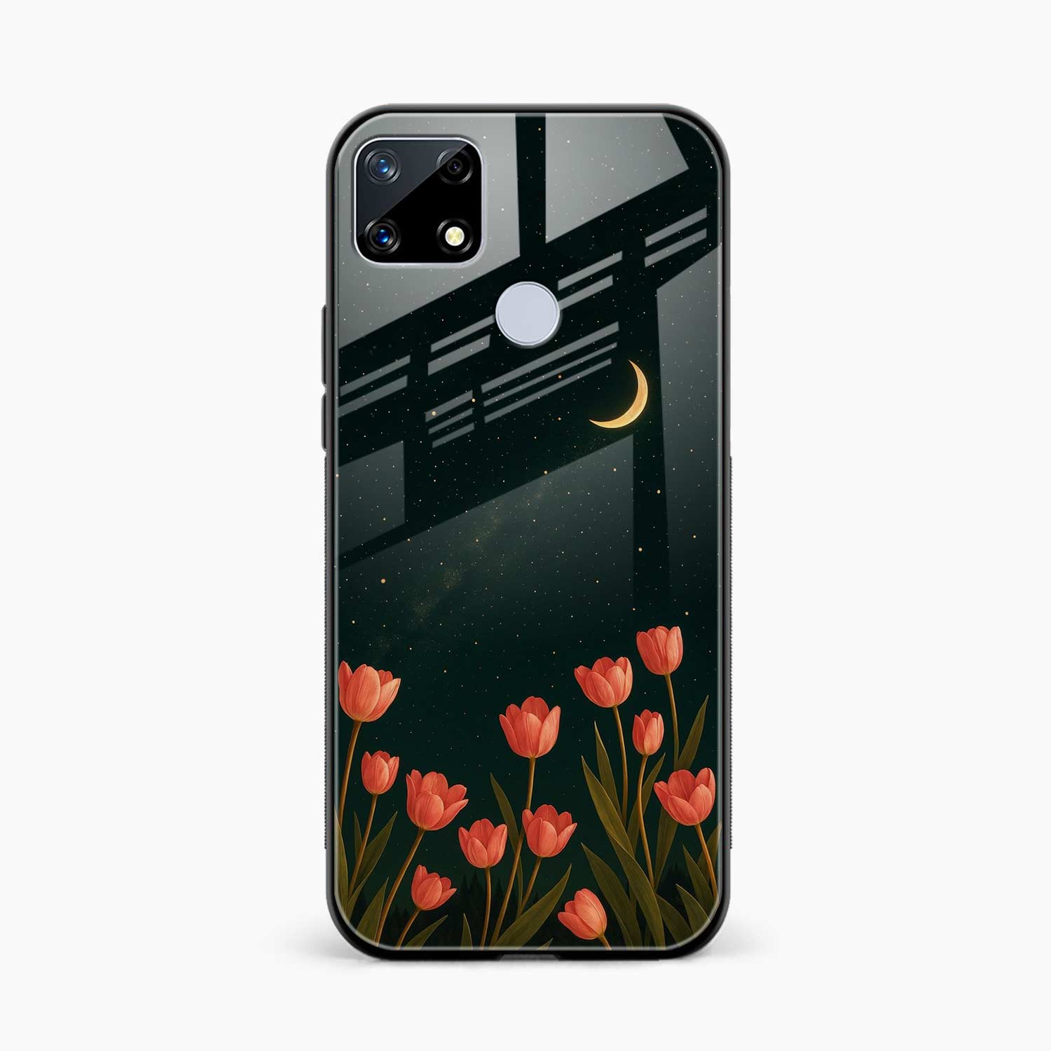 Night Moon Realme C12 Back Cover