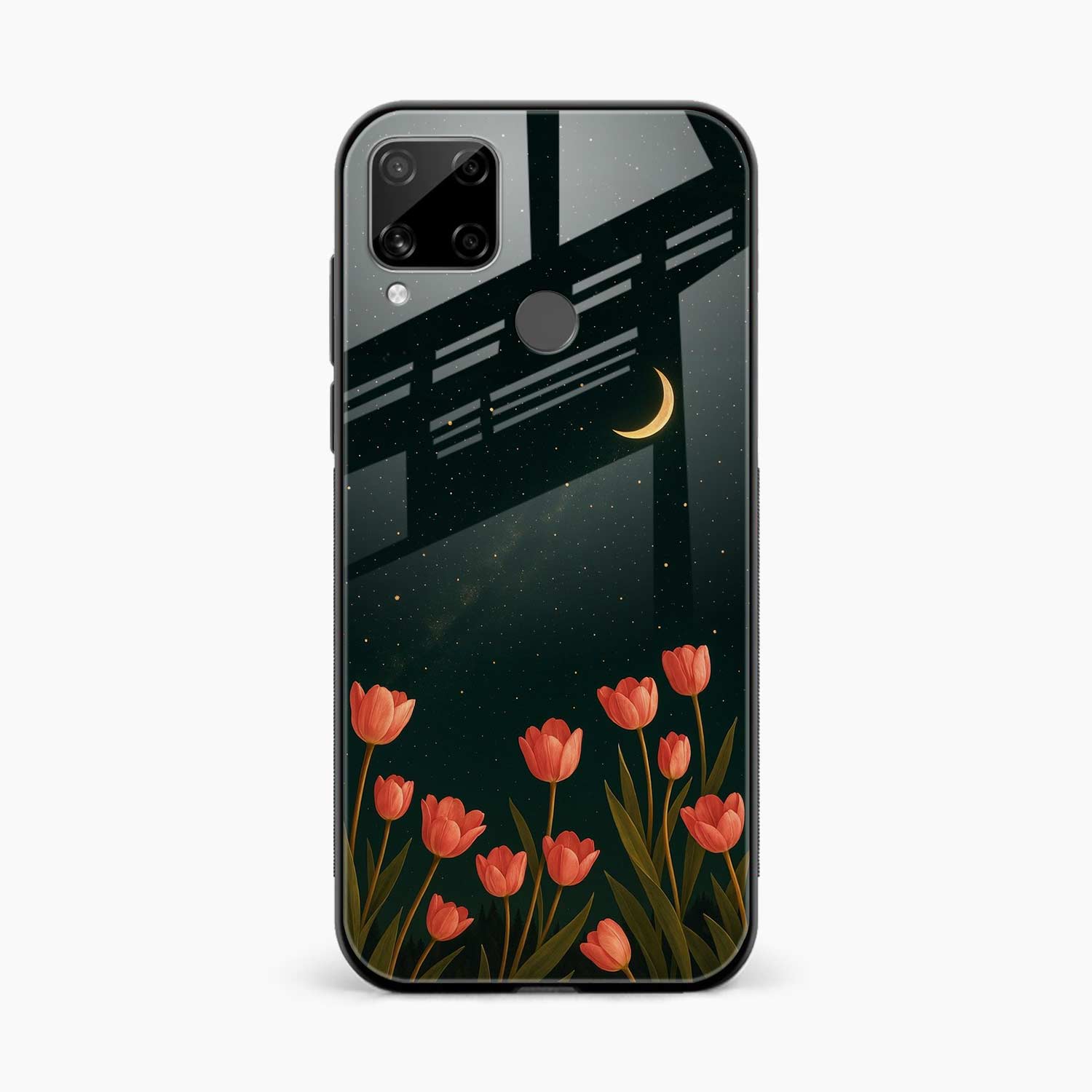 Night Moon Realme C15 Back Cover