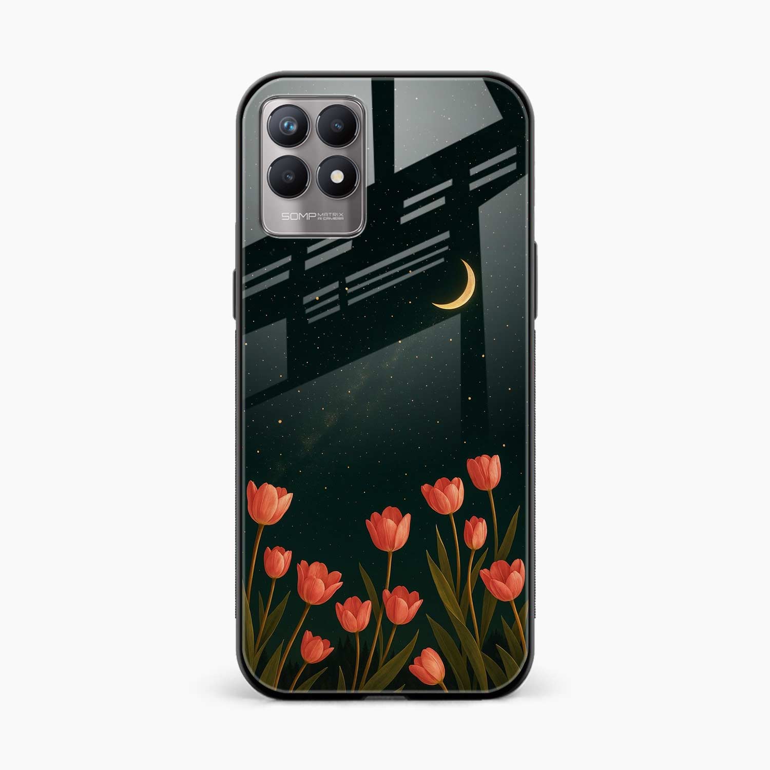 Night Moon Realme Narzo 50 Back Cover