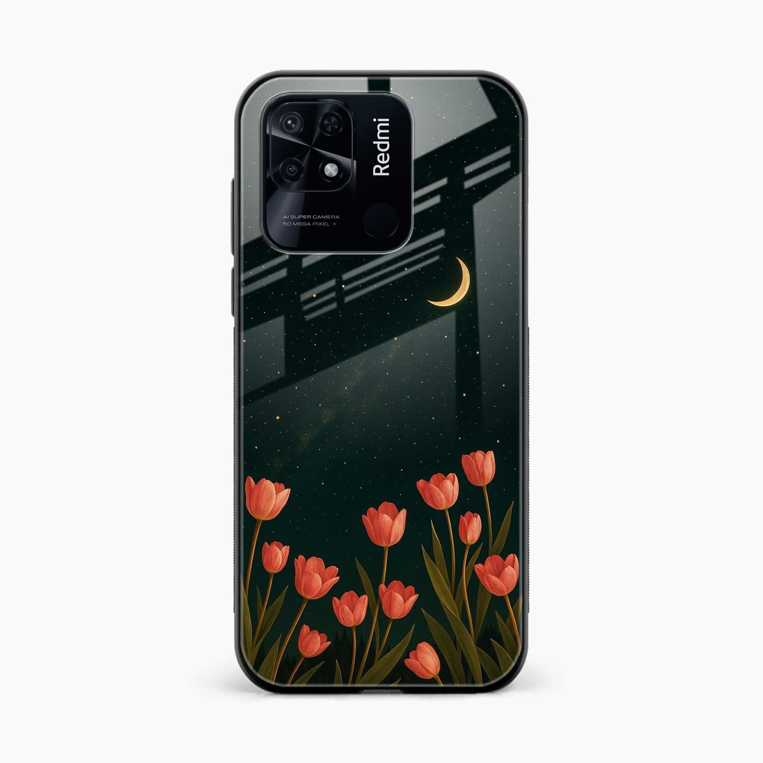 Night Moon Redmi 10 Power Back Cover