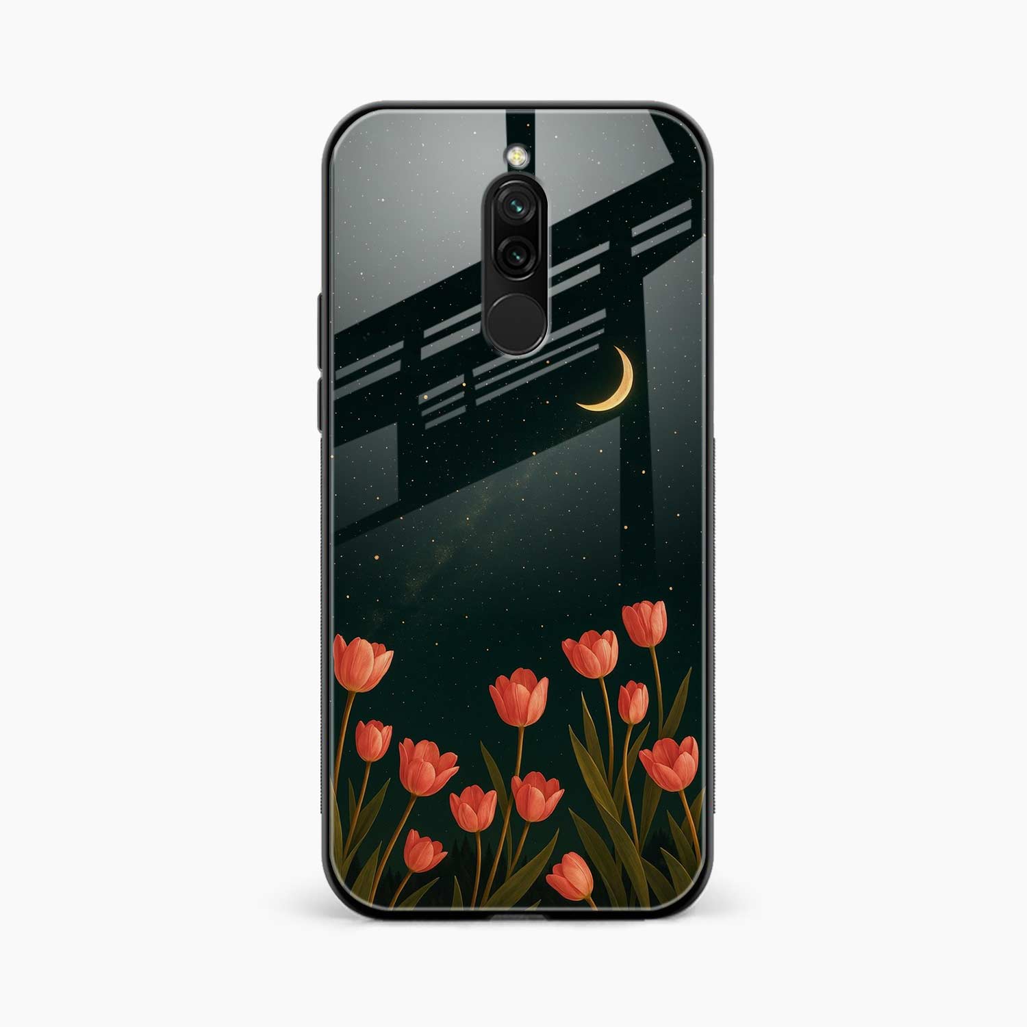 Night Moon Redmi 8 Back Cover