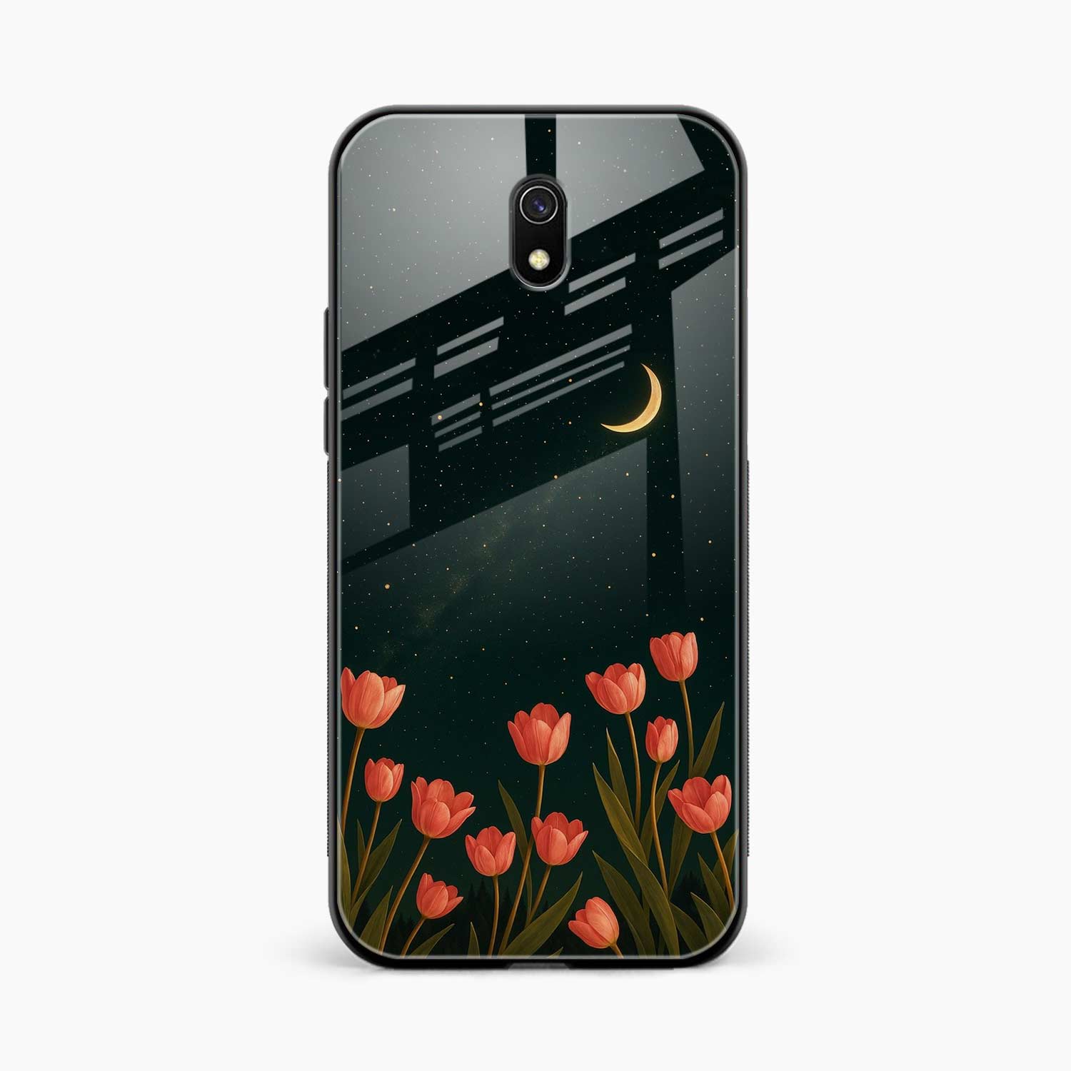 Night Moon Redmi 8A Back Cover