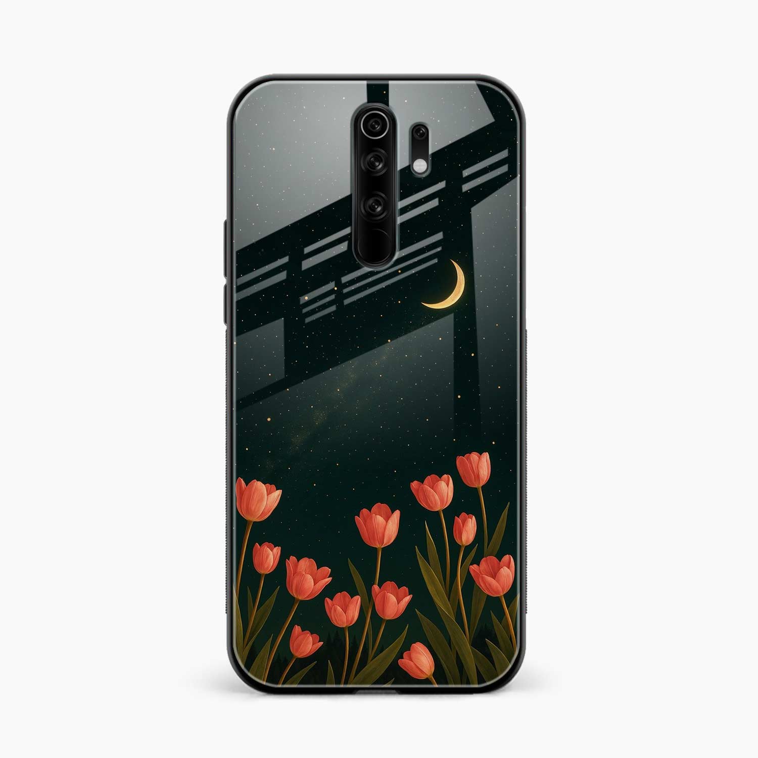 Night Moon Redmi 9 Prime Back Cover