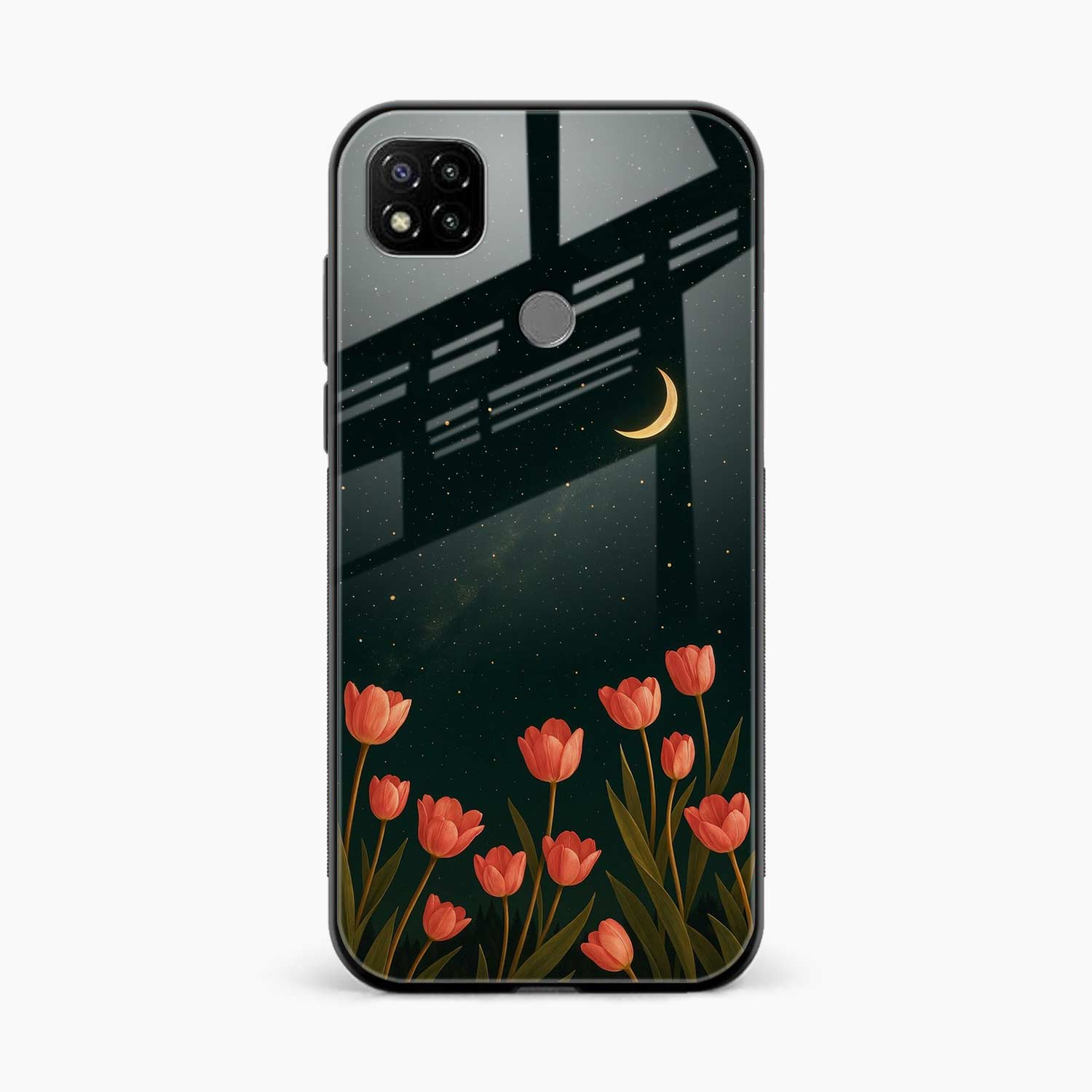 Night Moon Redmi 9 Back Cover