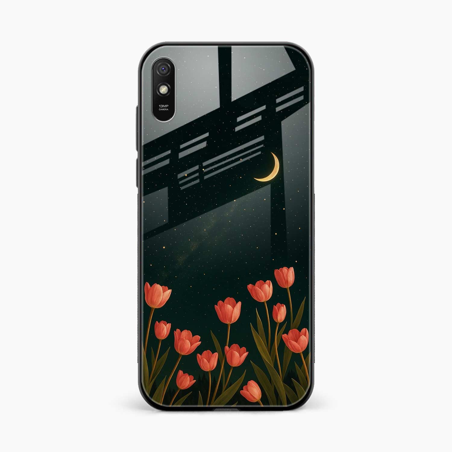 Night Moon Redmi 9at Back Cover