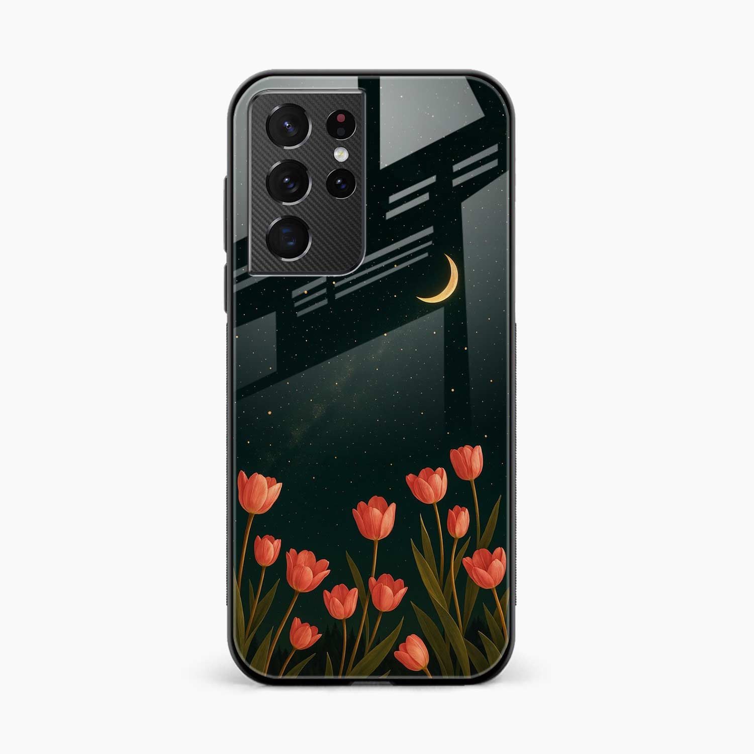 Night Moon Samsung S21 Ultra Back Cover