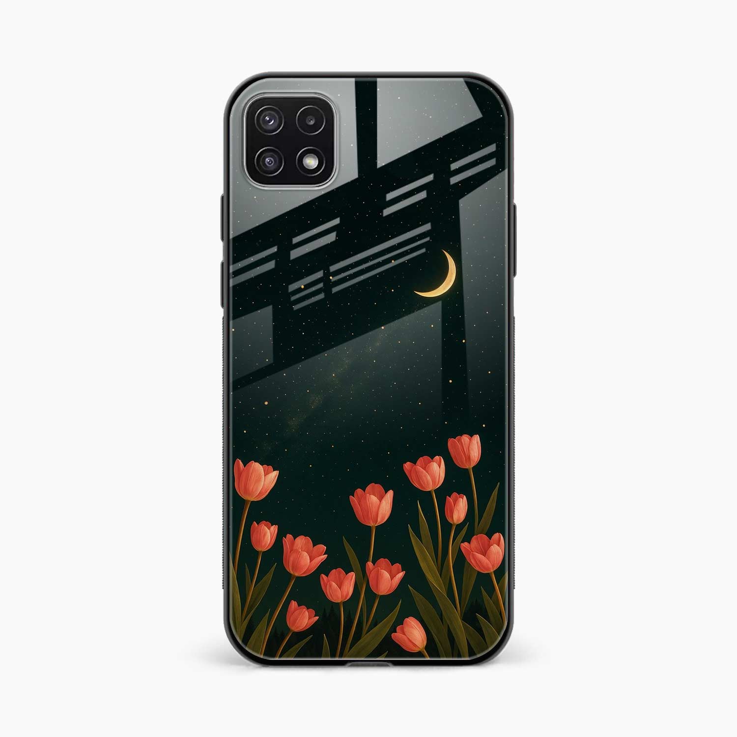 Night Moon Samsung A22 5G Back Cover