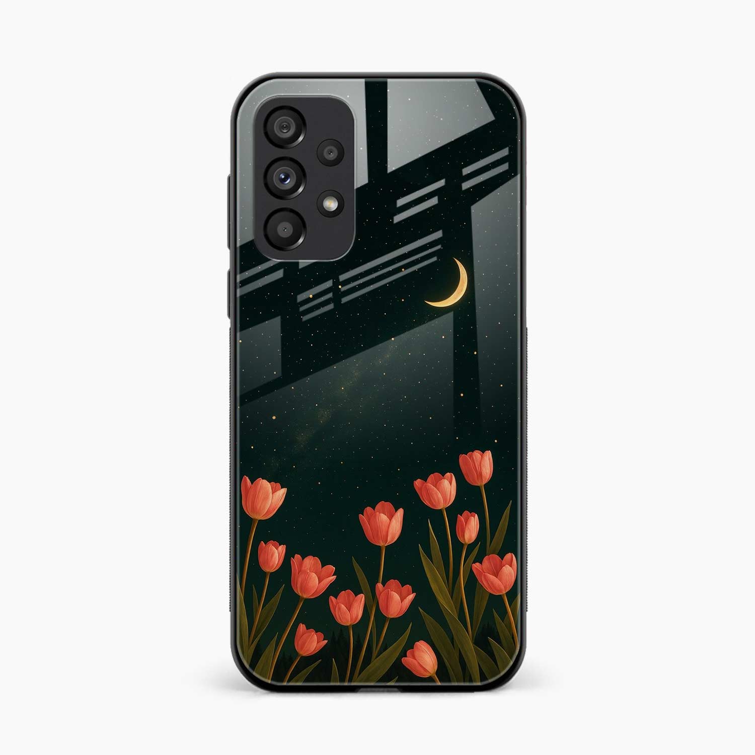 Night Moon Samsung A73 5G Back Cover