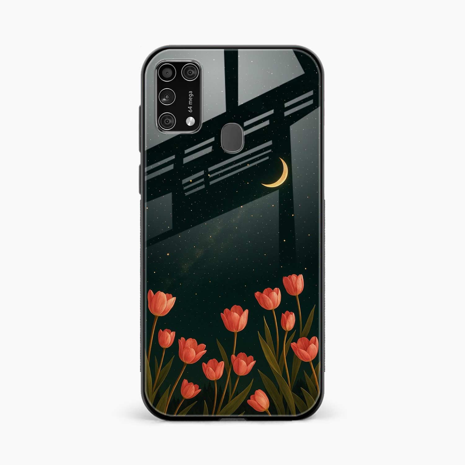 Night Moon Samsung M31 Back Cover