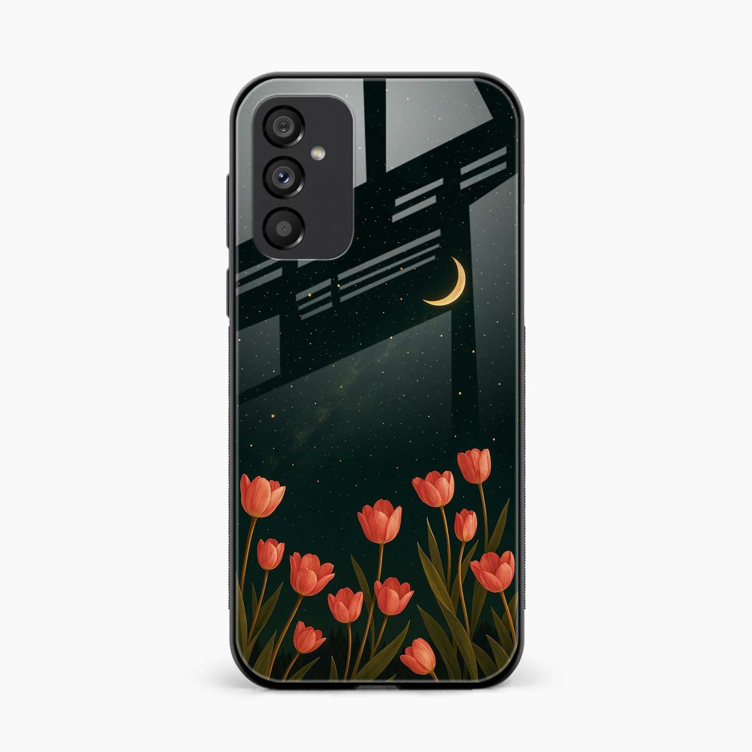 Night Moon Samsung M35 5G Back Cover