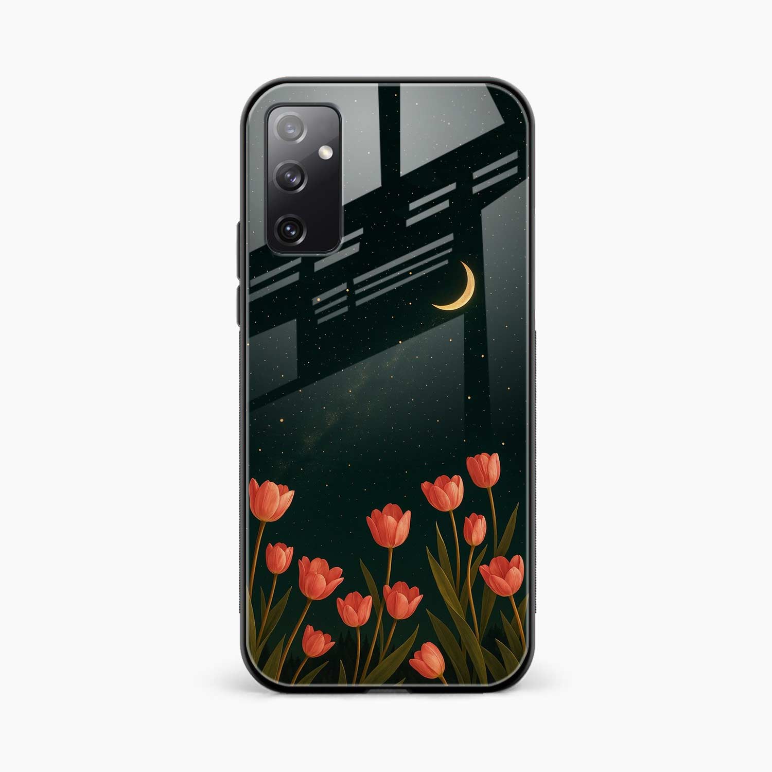 Night Moon Samsung M52 Back Cover
