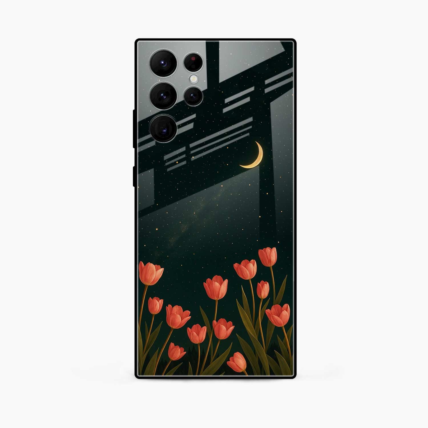 Night Moon Samsung S24 Ultra Back Cover