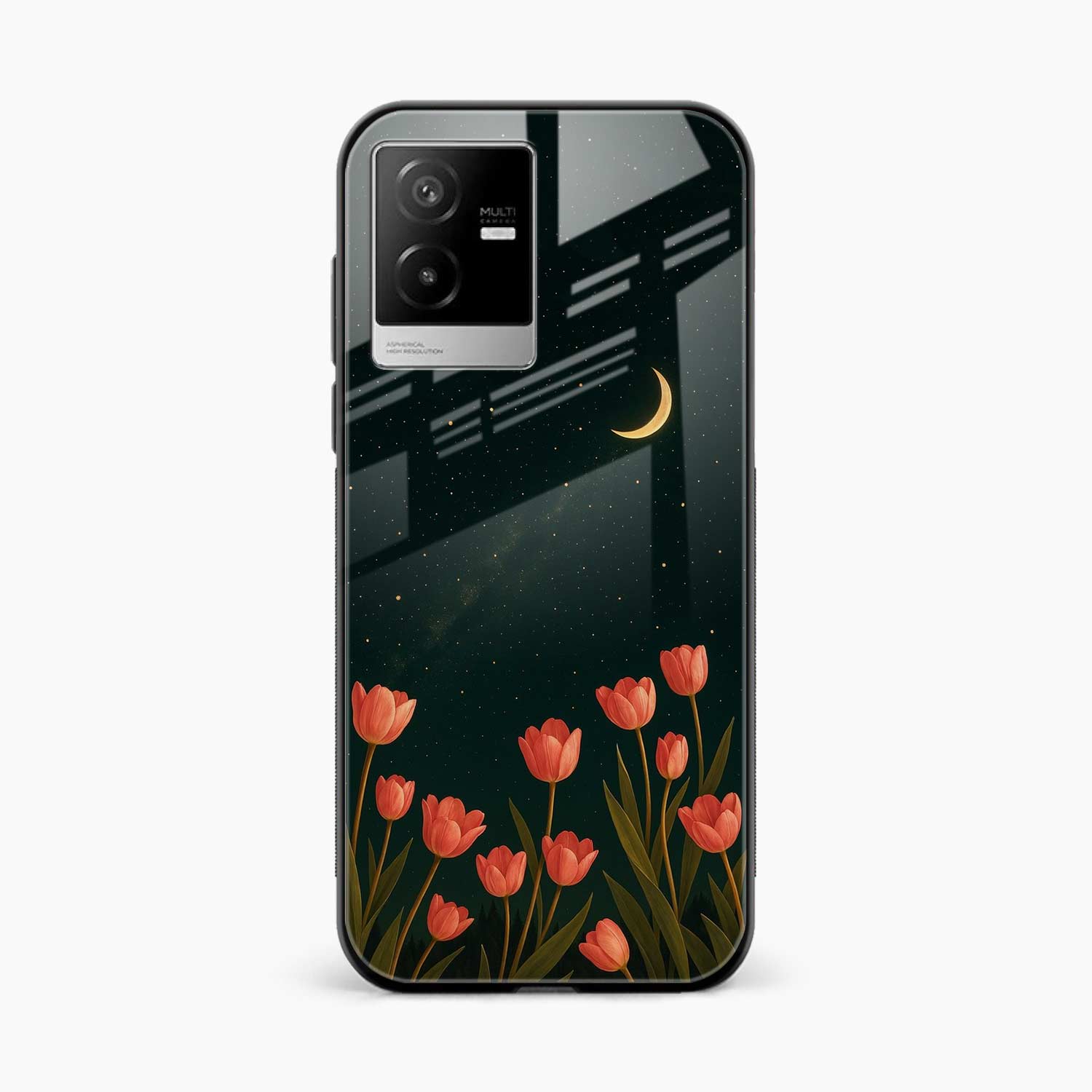 Night Moon Vivo Iqoo Z6x Back Cover