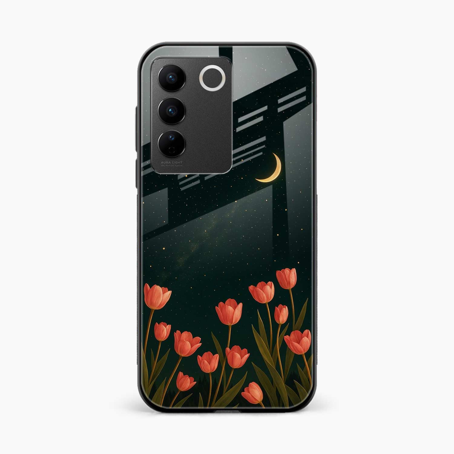 Night Moon Vivo V27 Back Cover
