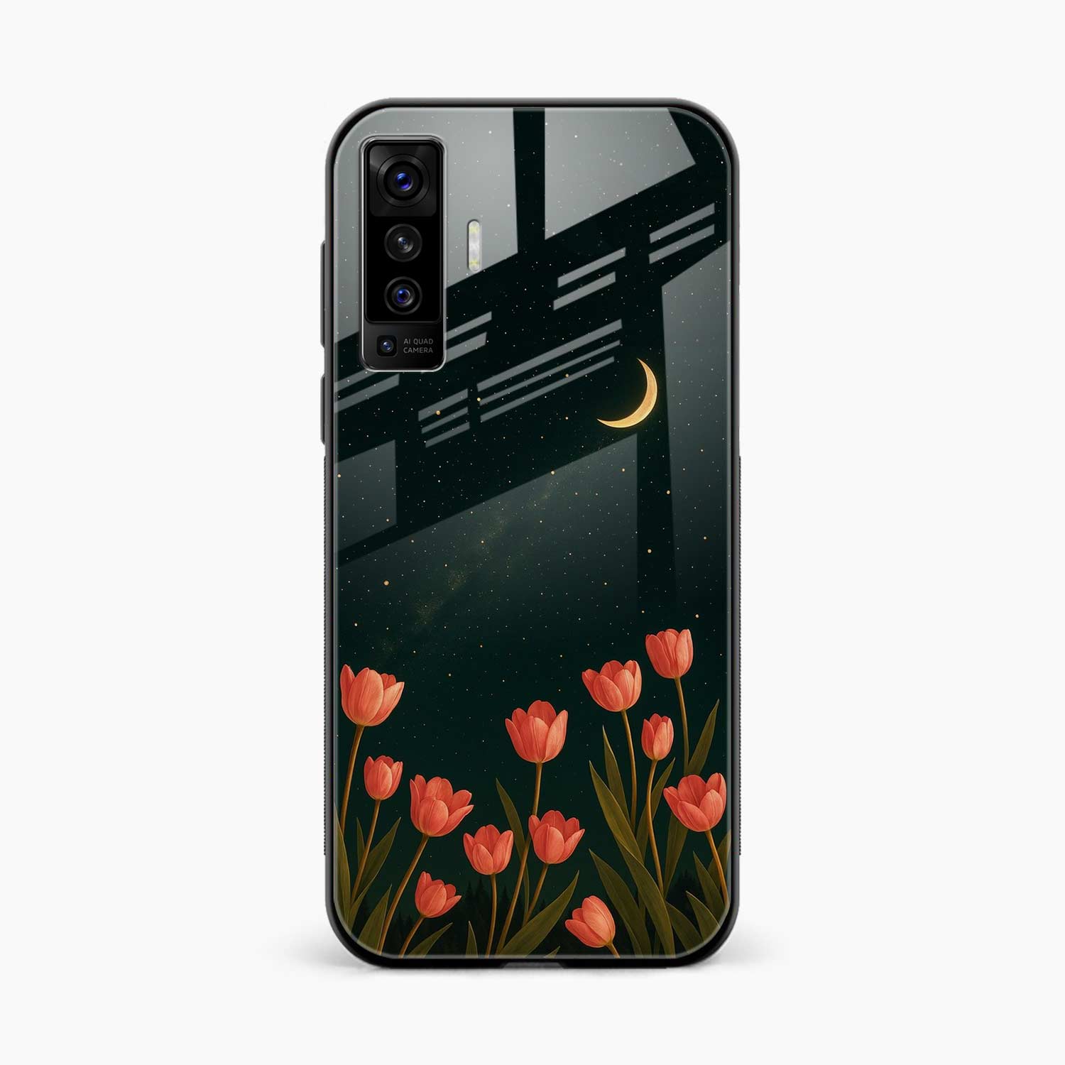 Night Moon Vivo X50 Back Cover