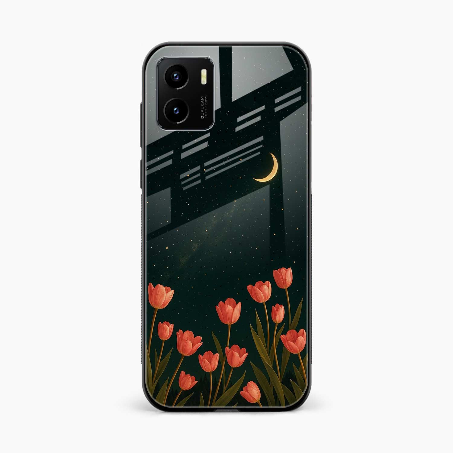 Night Moon Vivo Y15s Back Cover