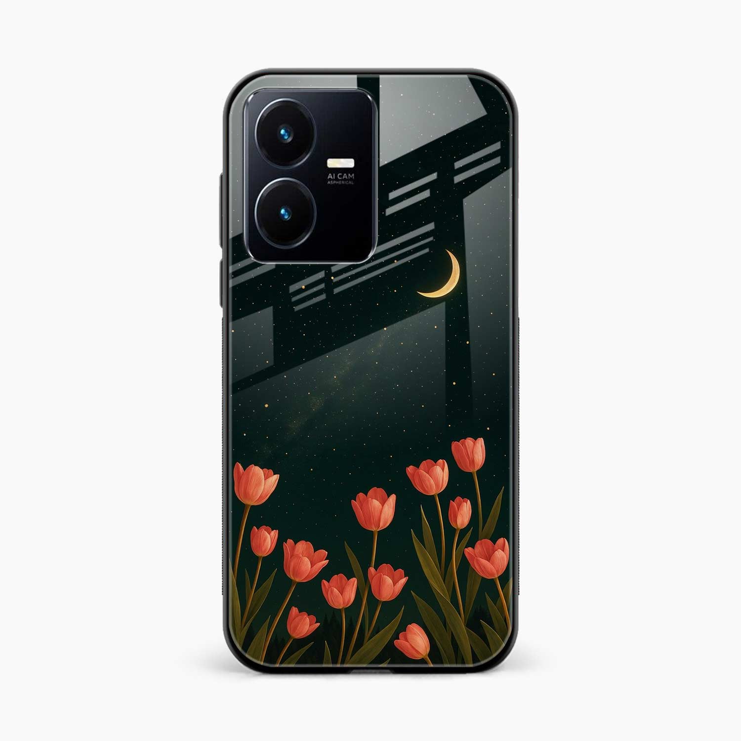 Night Moon Vivo Y22 Back Cover