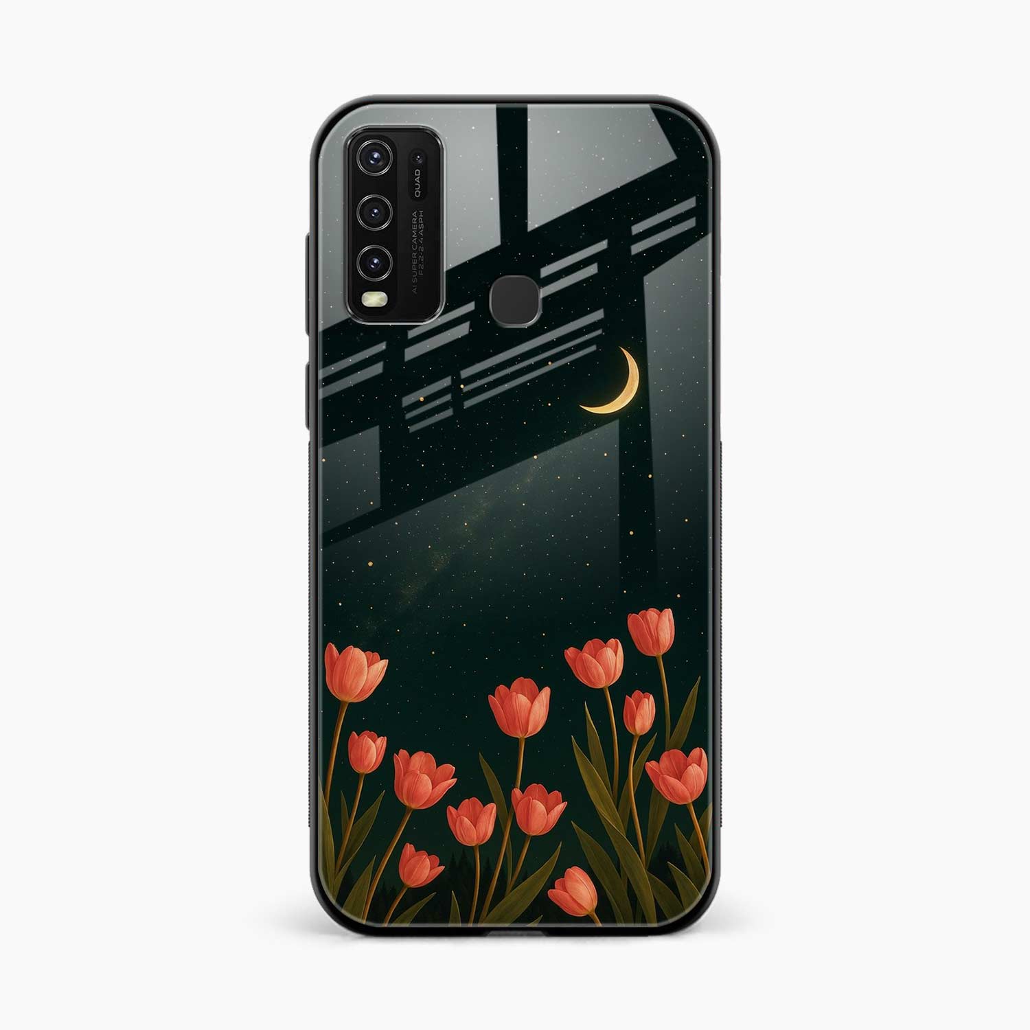 Night Moon Vivo Y30 Back Cover