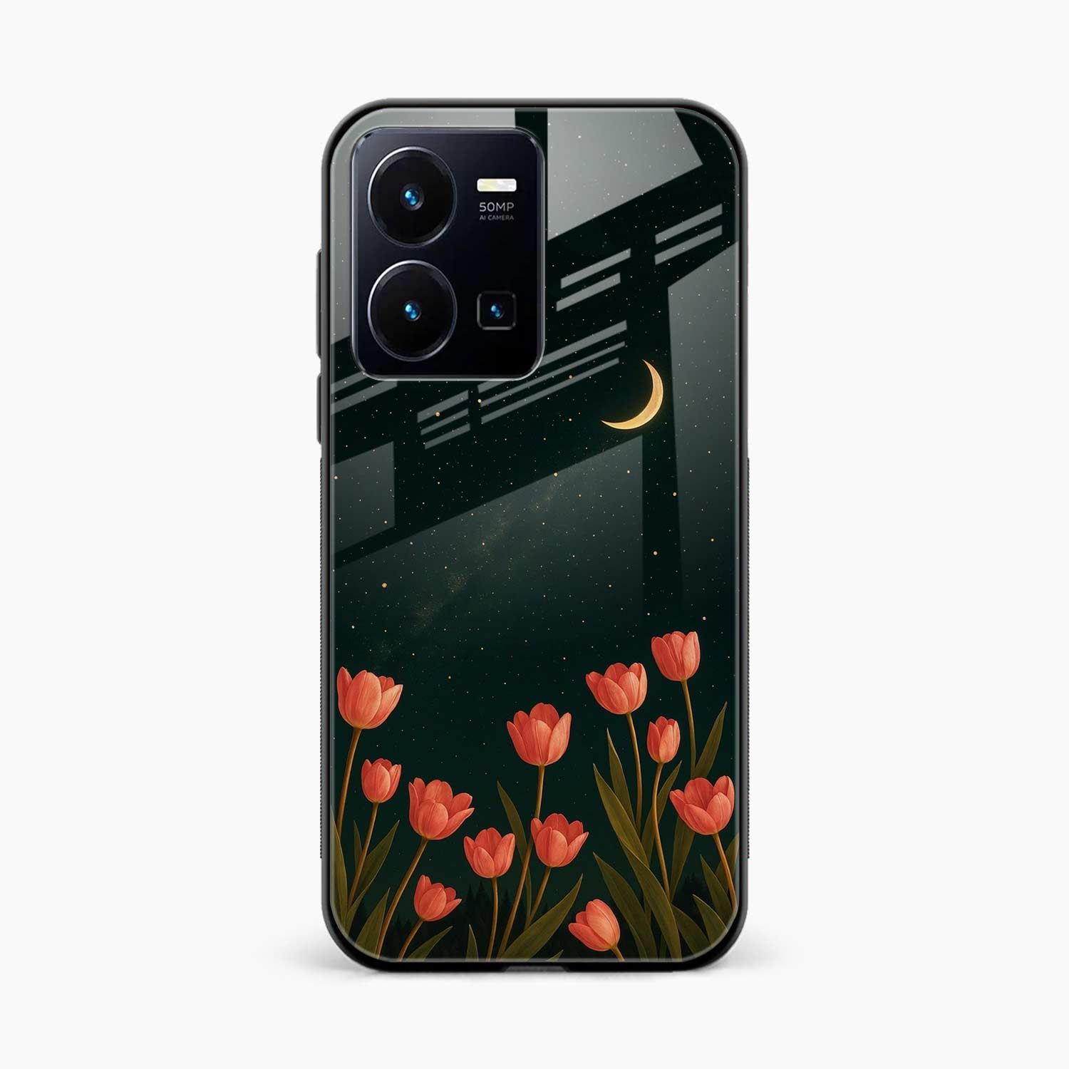 Night Moon Vivo Y35 Back Cover