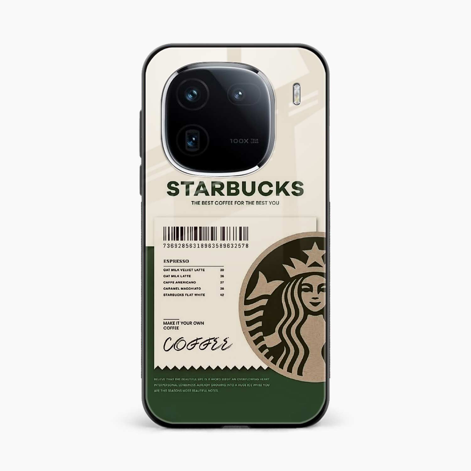 Starbucks Iqoo 12 5G Back Cover