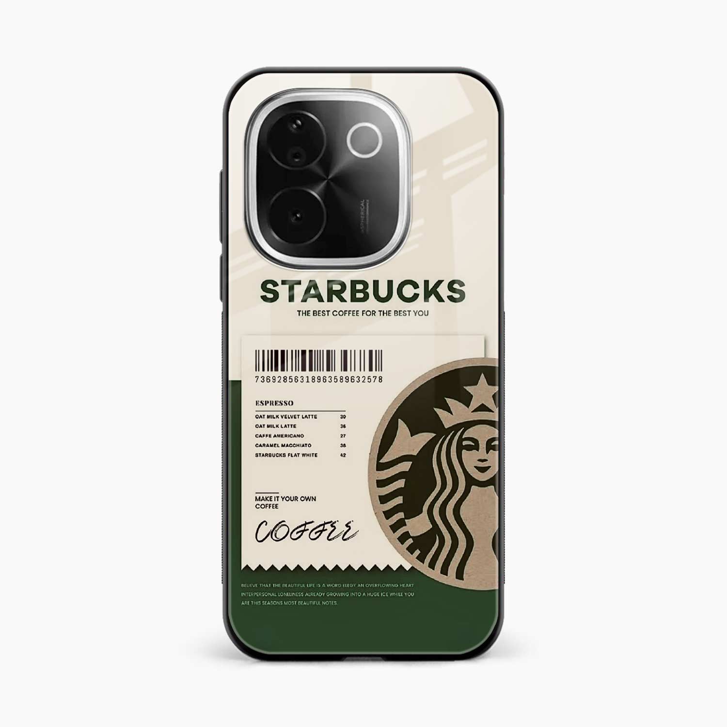 Starbucks Iqoo Z9s Pro 5G Back Cover