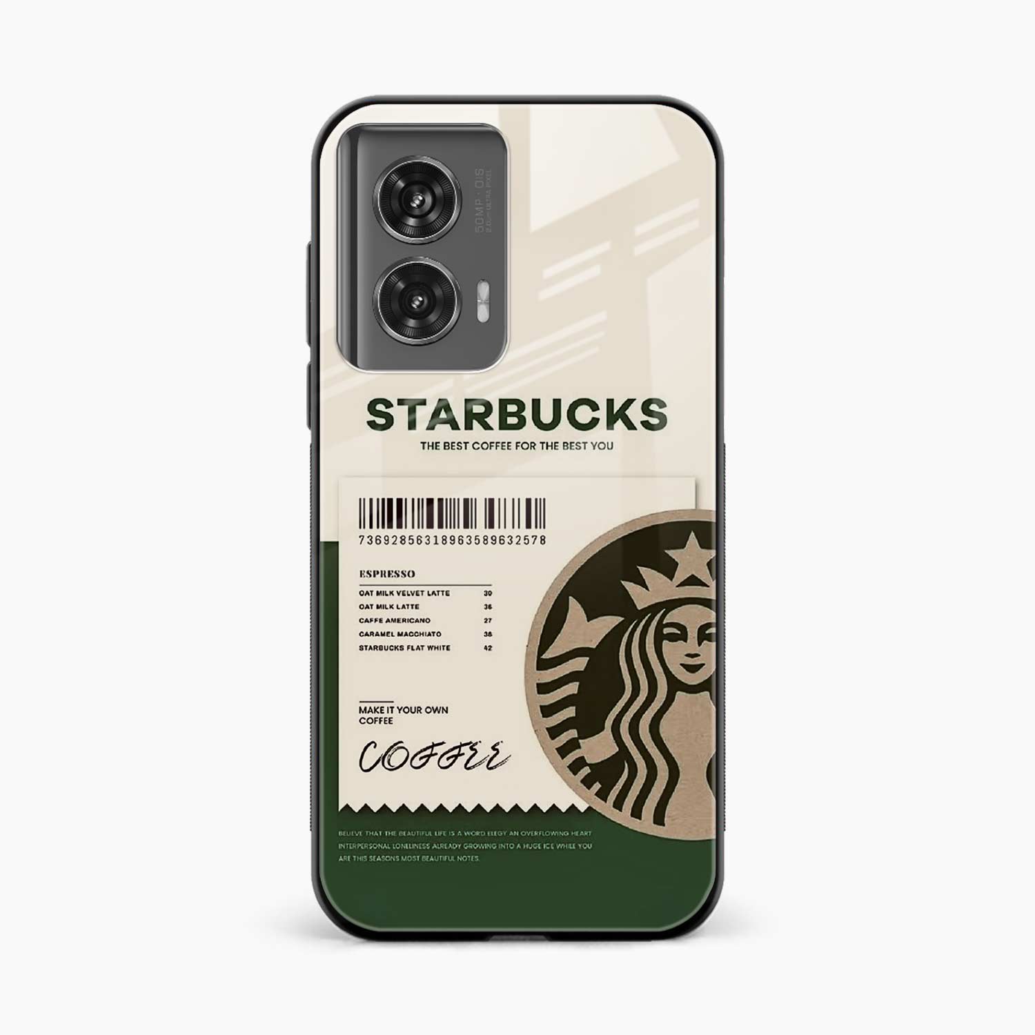 Starbucks Motorola Edge 50 Fusion 5G Back Cover
