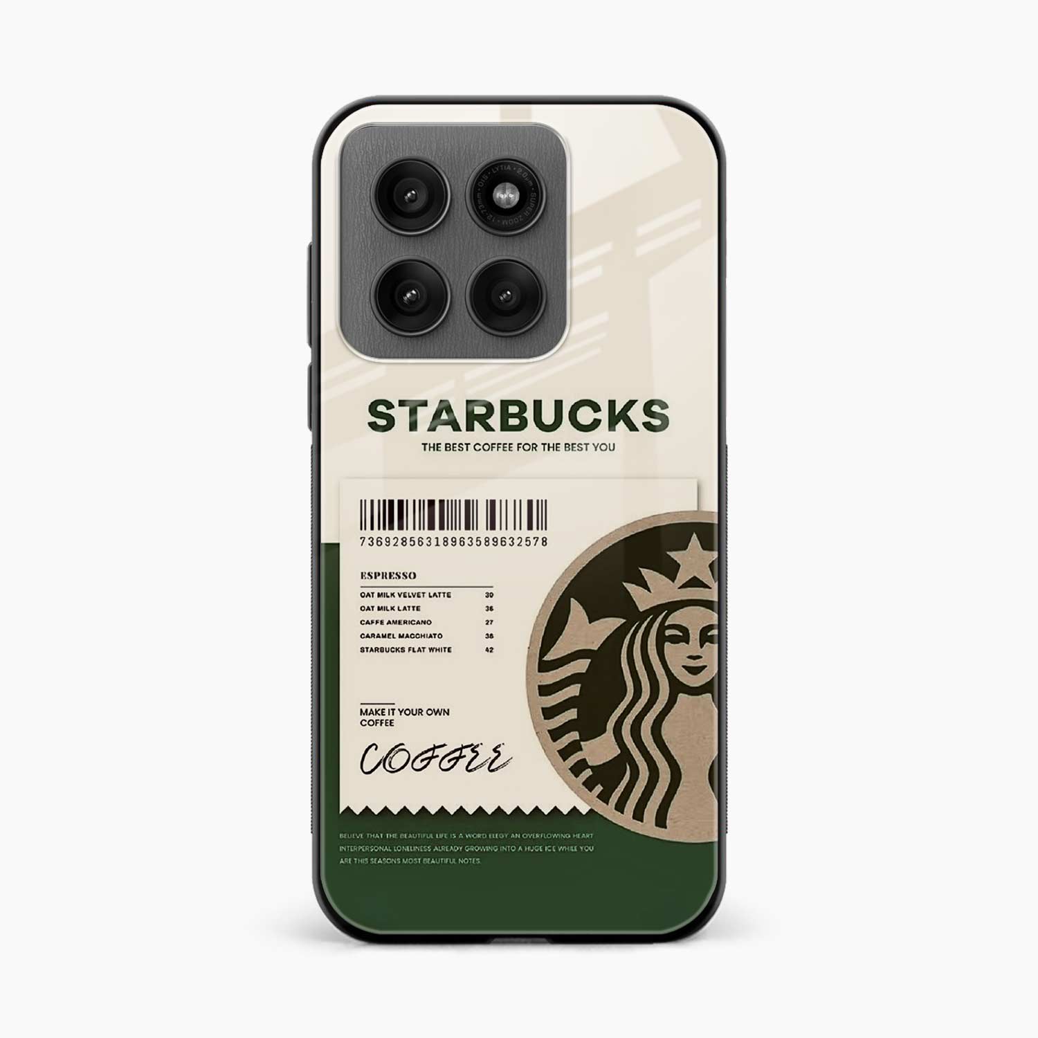 Starbucks Motorola Edge 60 Fusion 5G Back Cover