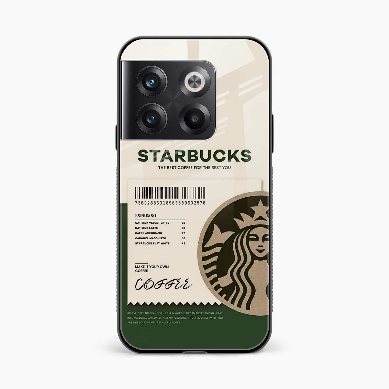 Starbucks OnePlus 10T Back Cover