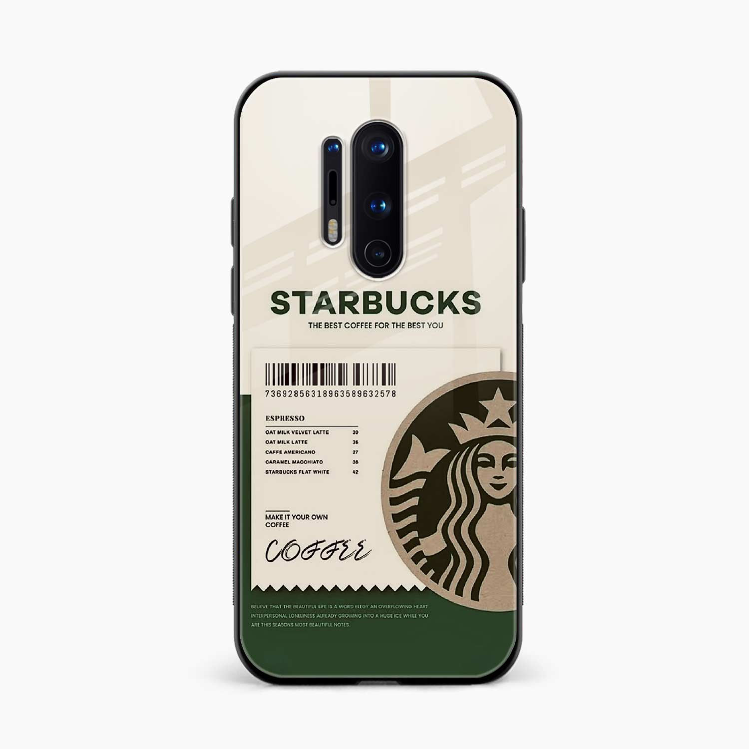 Starbucks OnePlus 8 Pro Back Cover