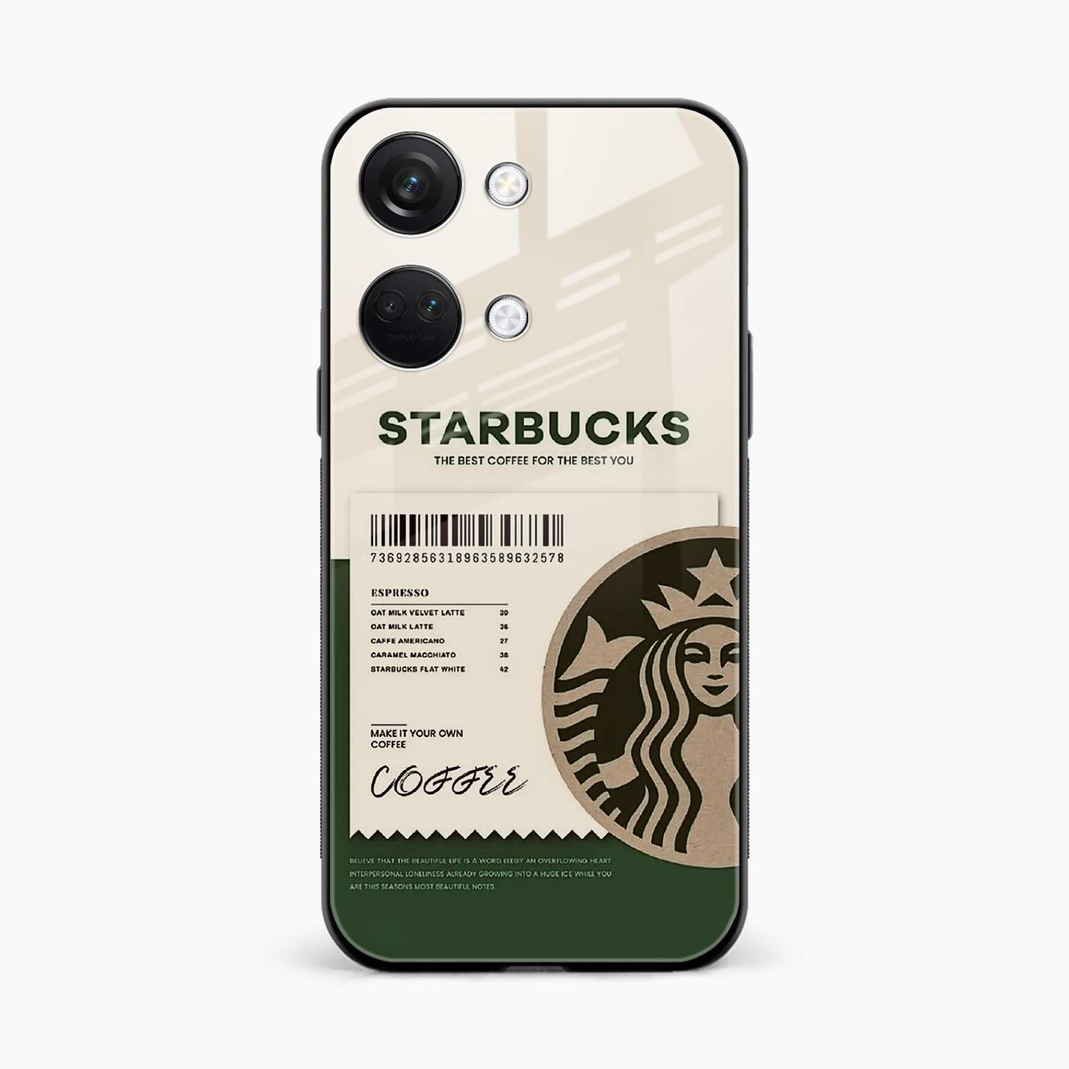 Starbucks OnePlus Nord 3 Back Cover